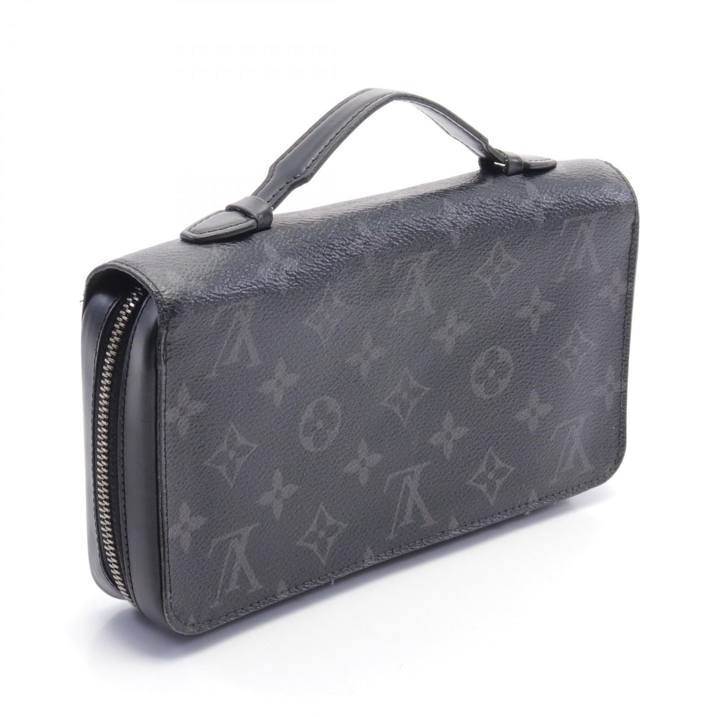 Louis Vuitton Monogram Eclipse Zippy XL  Canvas Long Wallet M61698 in New Condition