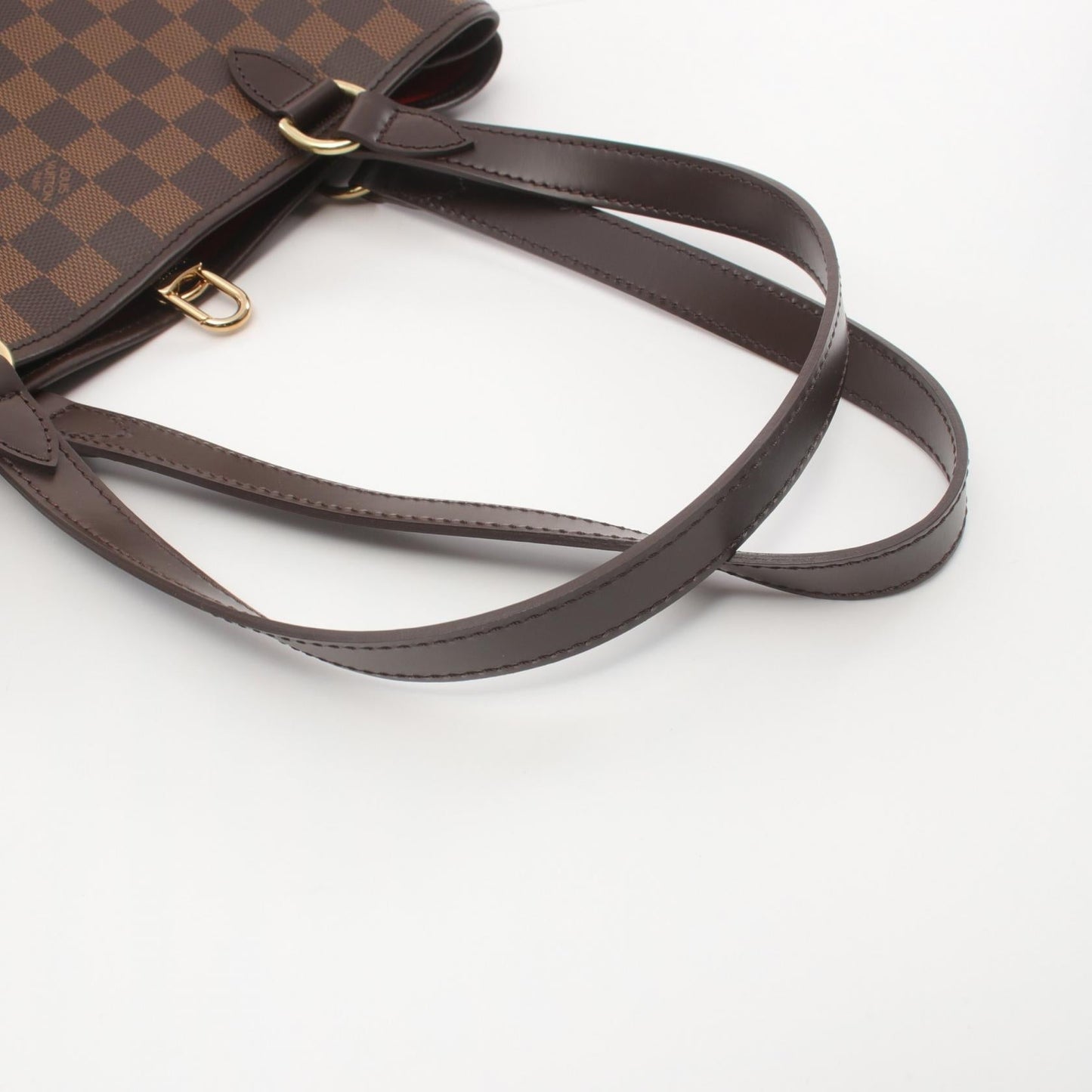 Louis Vuitton Damier Canvas Leather Shoulder Bag