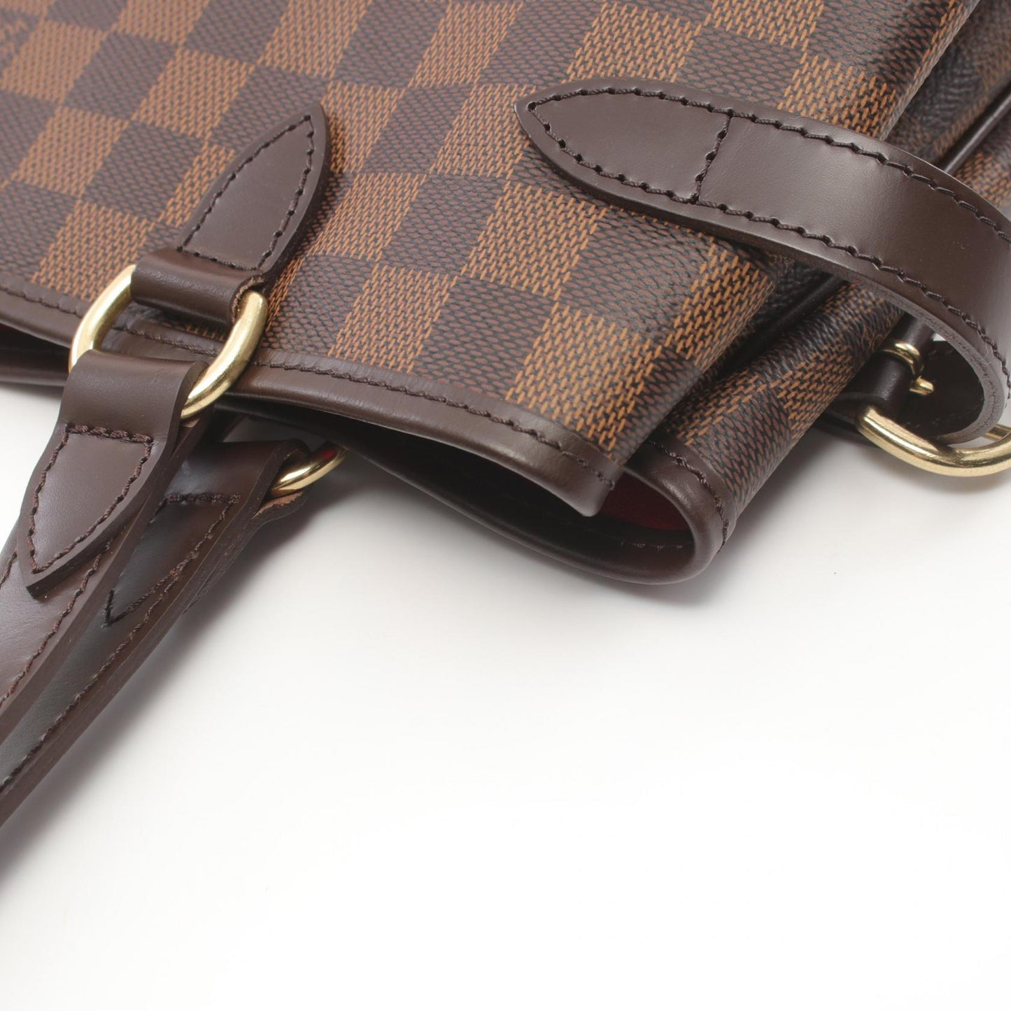Louis Vuitton Damier Canvas Leather Shoulder Bag