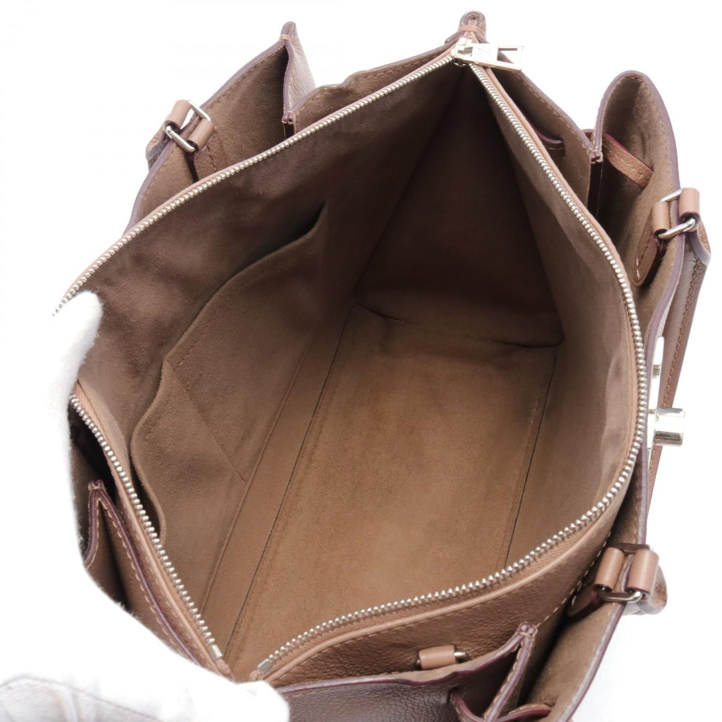 Louis Vuitton Lockme Leather Tote Handbag M54791