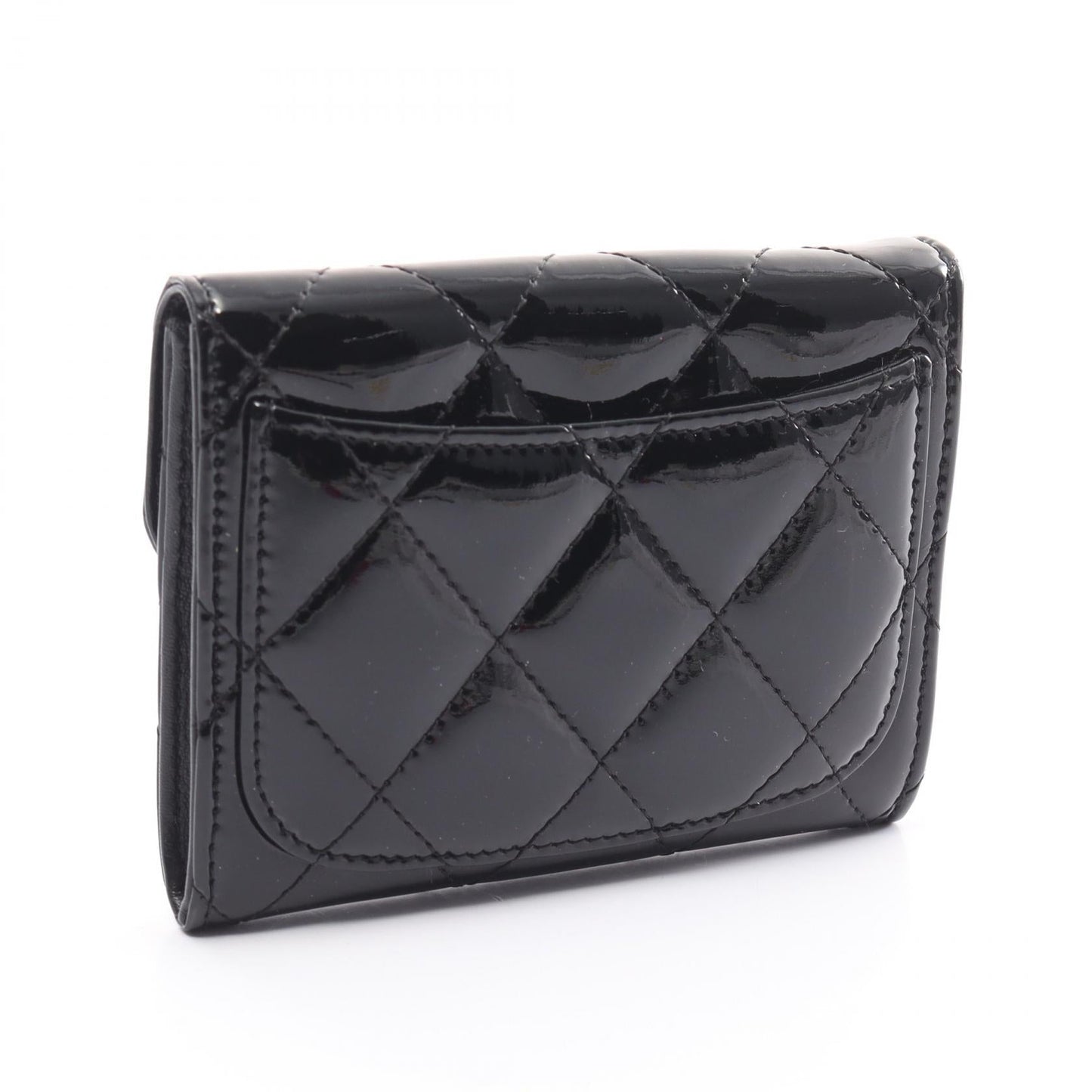 Chanel Matelasse Classic Small Flap Wallet Leather Coin Case AP0229 in Great Condition