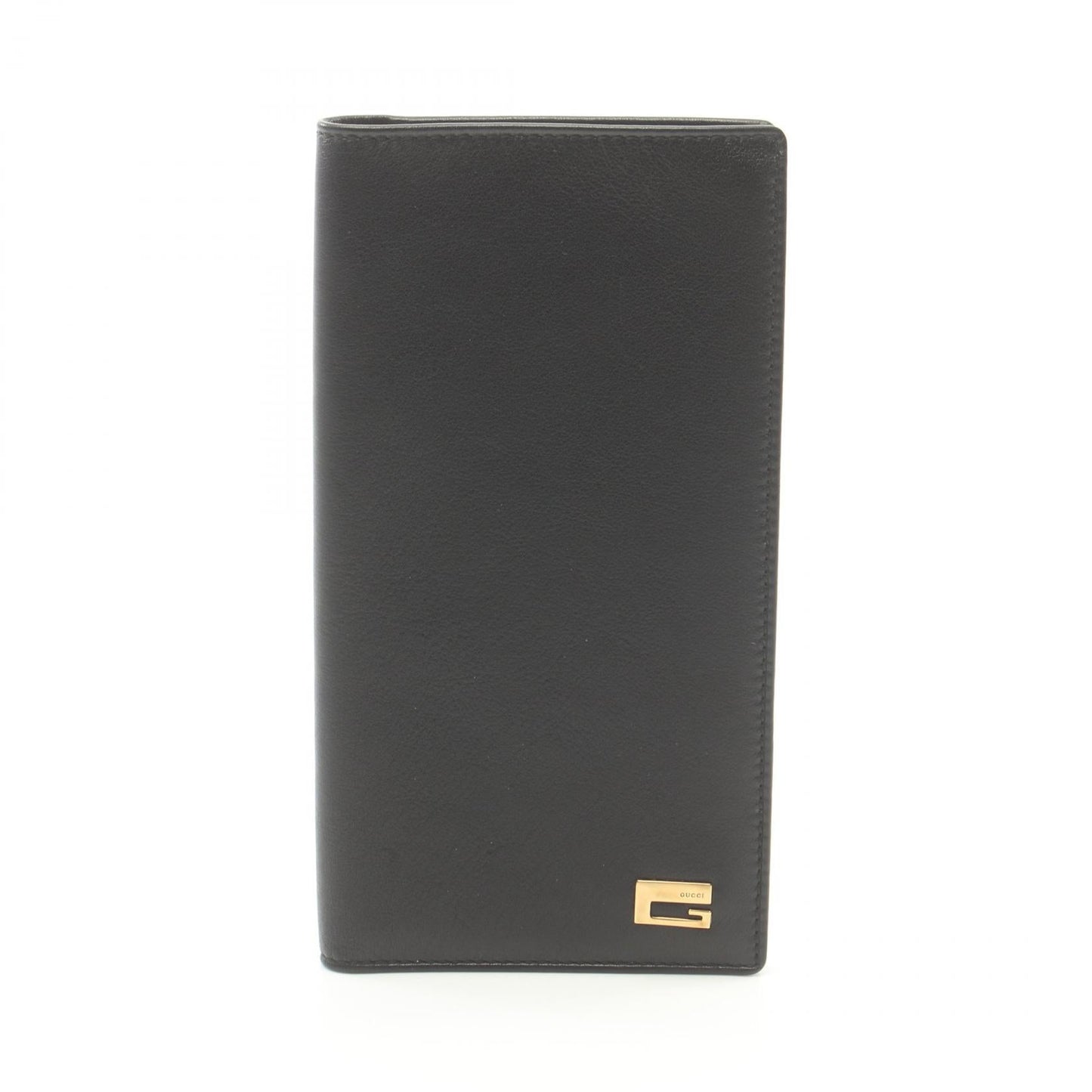 Luxury Gucci Trending 2025 Leather Bifold Long Wallet Black