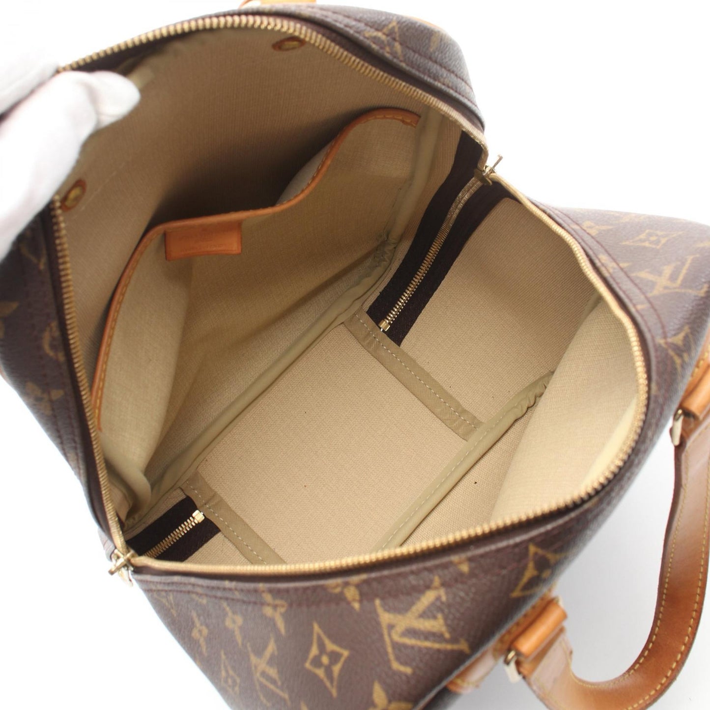 Louis Vuitton Excursion Handbag Monogram Brown