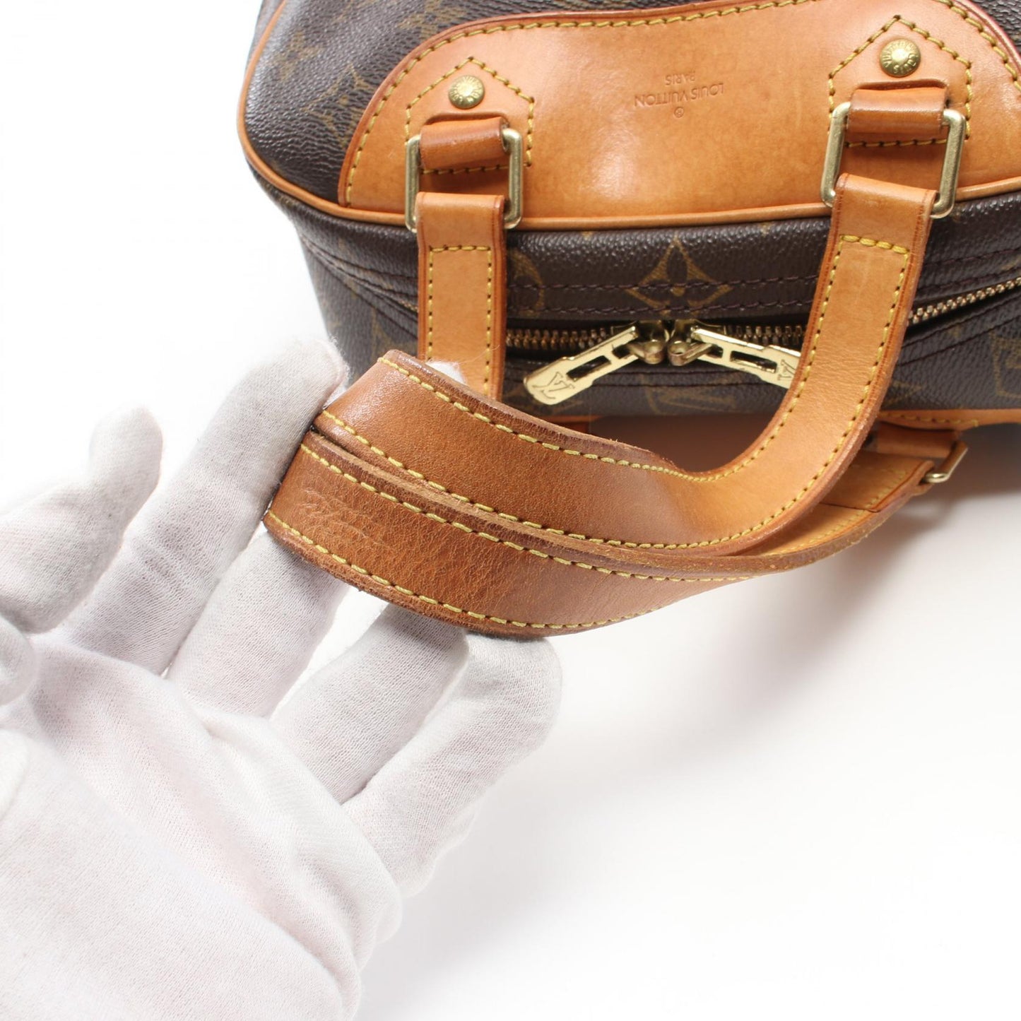 Louis Vuitton Excursion Handbag Monogram Brown