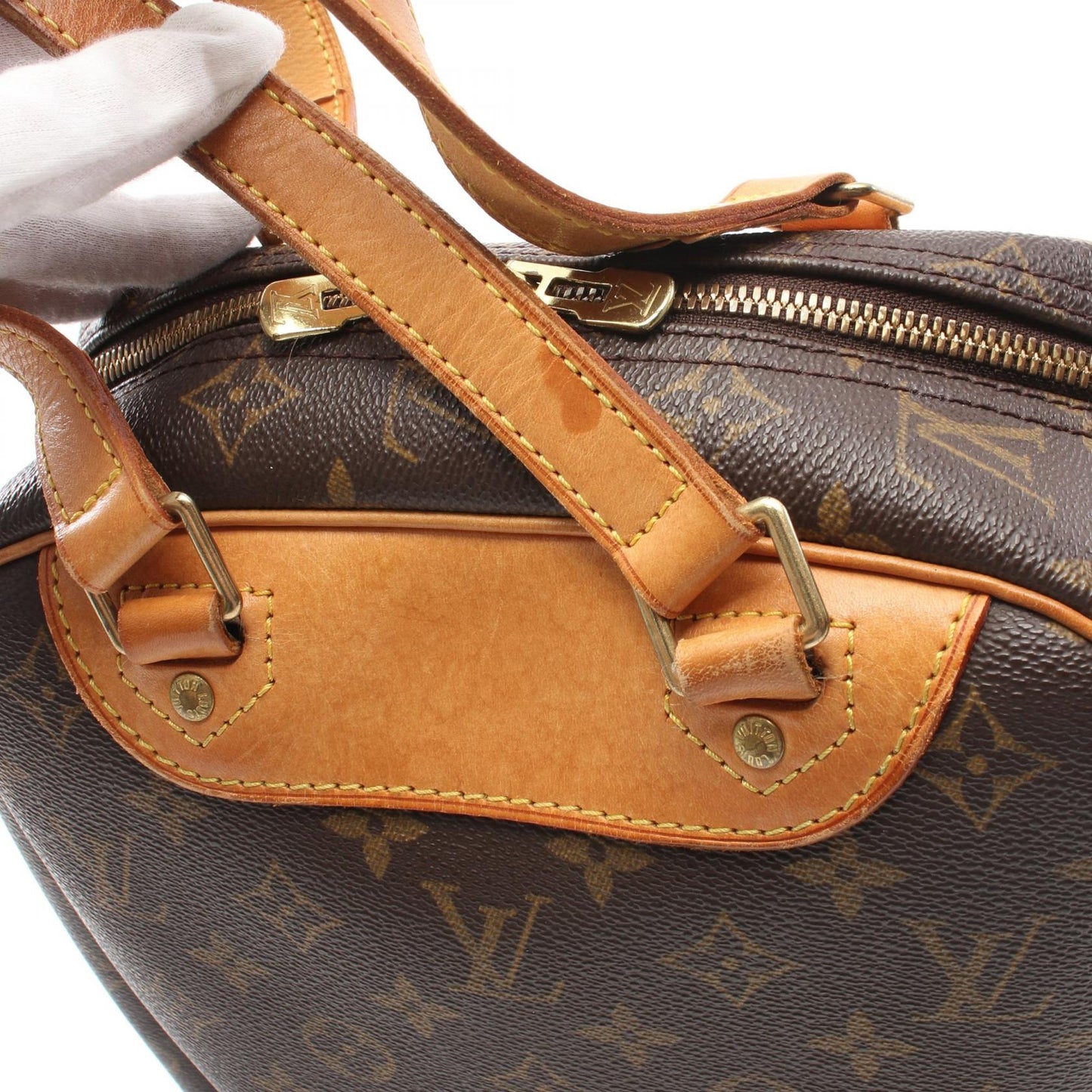Louis Vuitton Excursion Handbag Monogram Brown