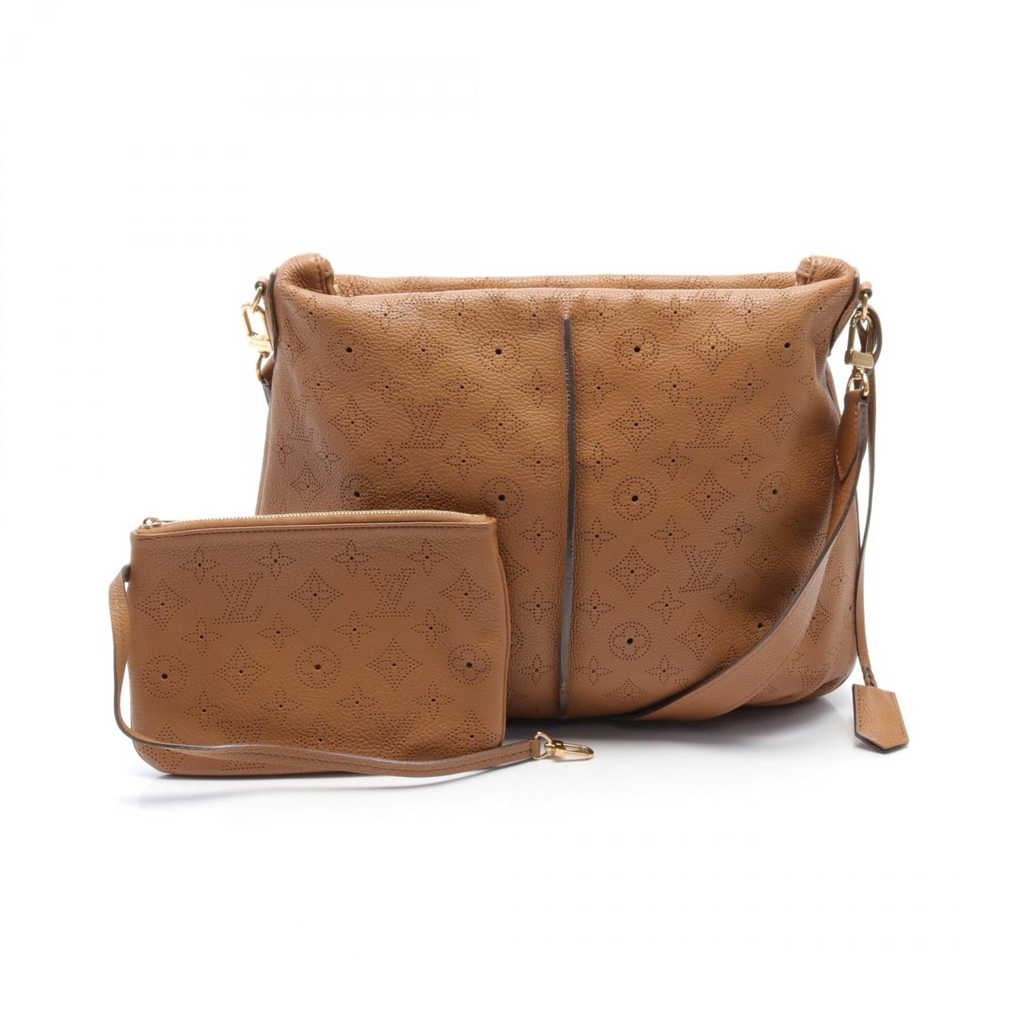 Louis Vuitton Mahina Leather Selene PM Shoulder Bag