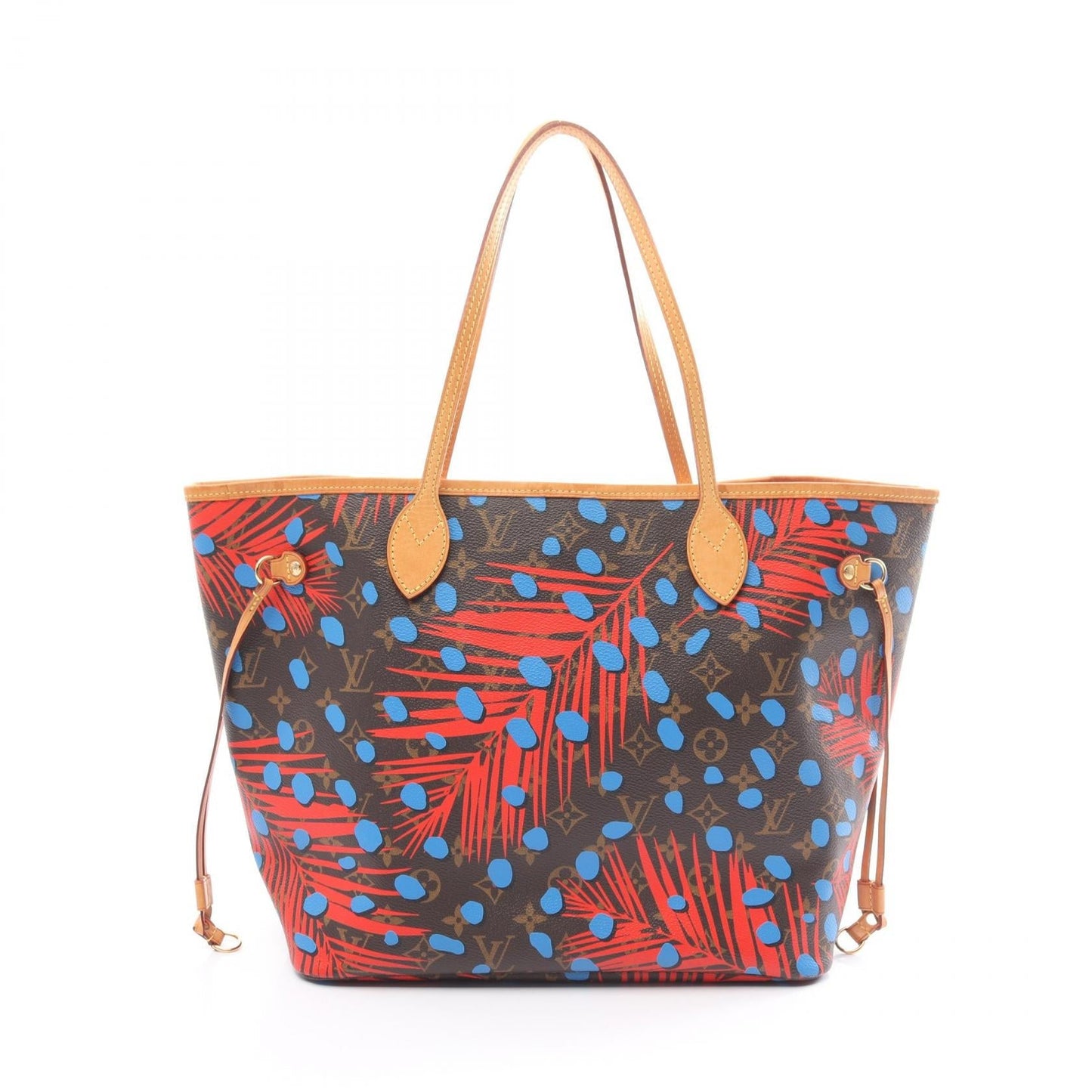 Louis Vuitton Neverfull MM Poppy Denim Tote Bag M41978