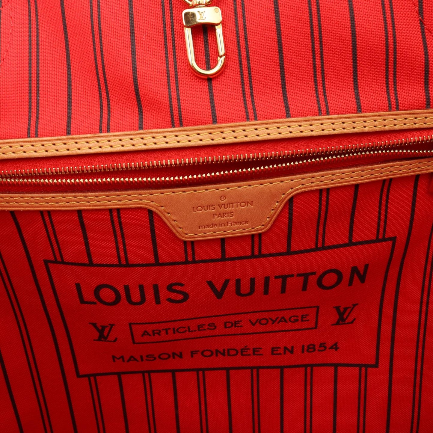 Louis Vuitton Neverfull MM Poppy Denim Tote Bag M41978