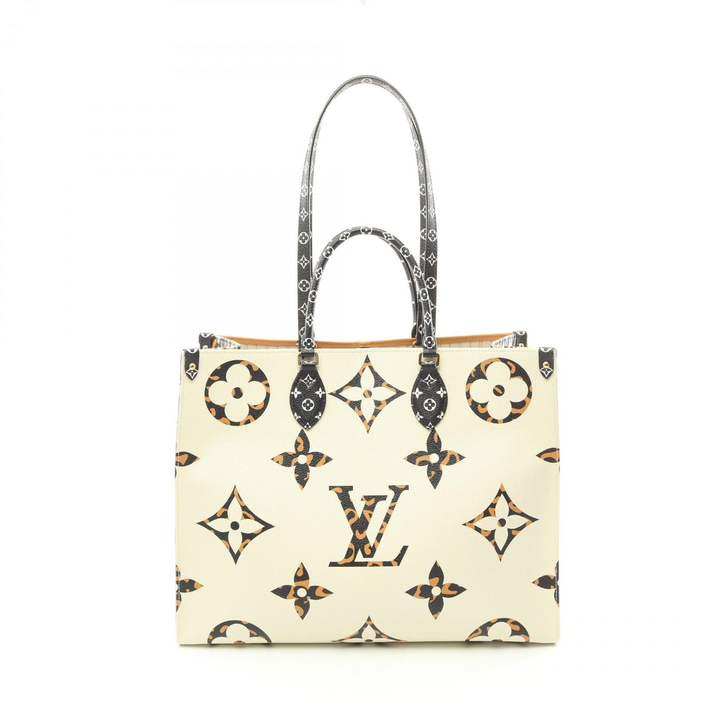 Louis Vuitton OnTheGo GM Ivory Tote Bag M44675
