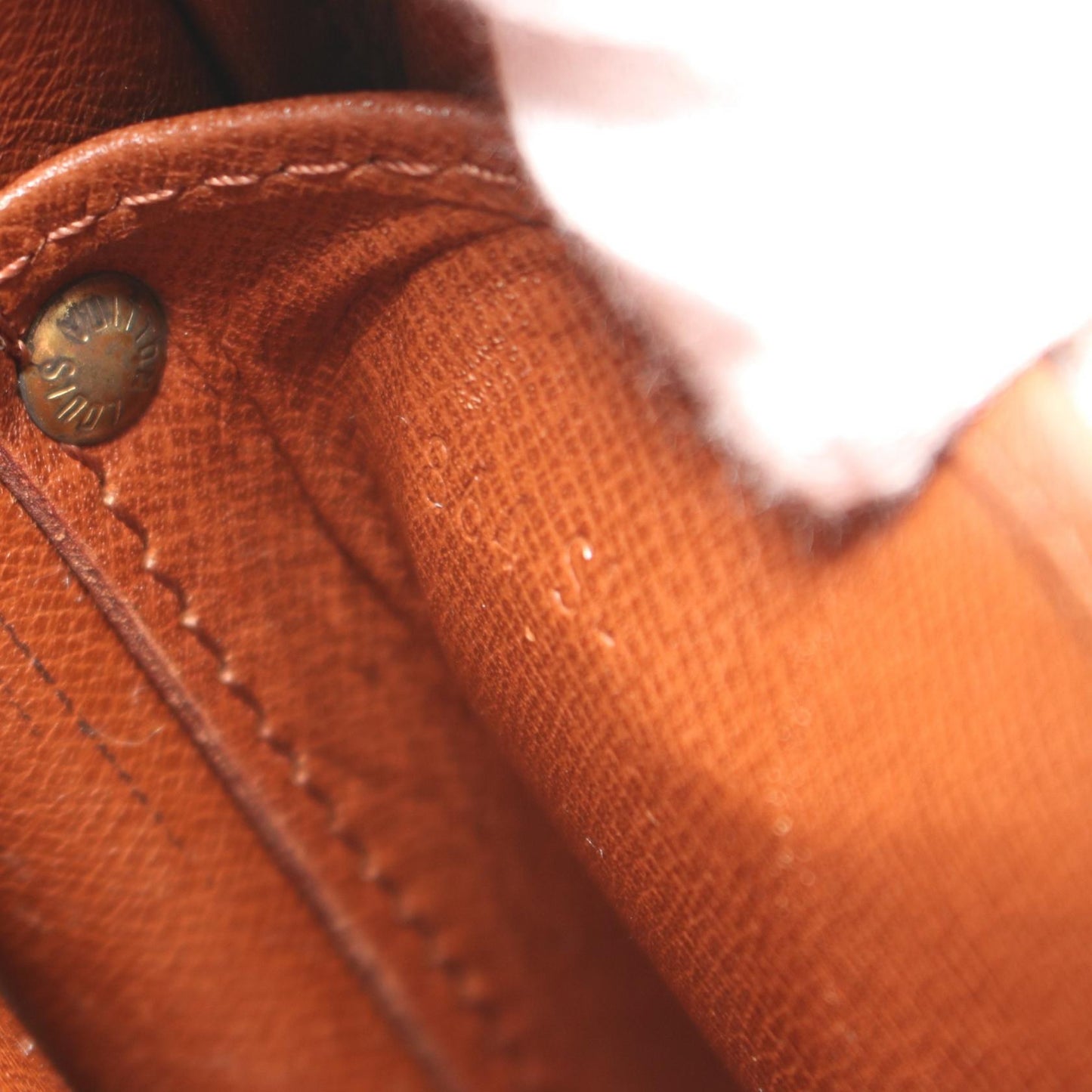 Louis Vuitton Cartouchiere MM Shoulder Bag Brown