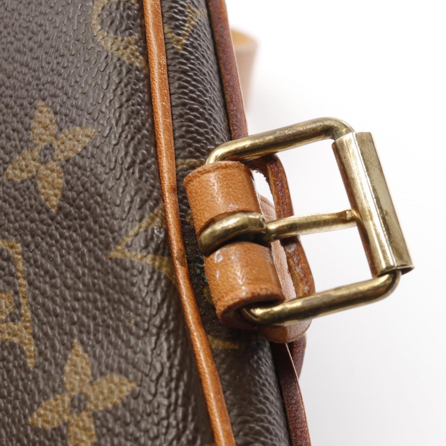 Louis Vuitton Cartouchiere MM Shoulder Bag Brown