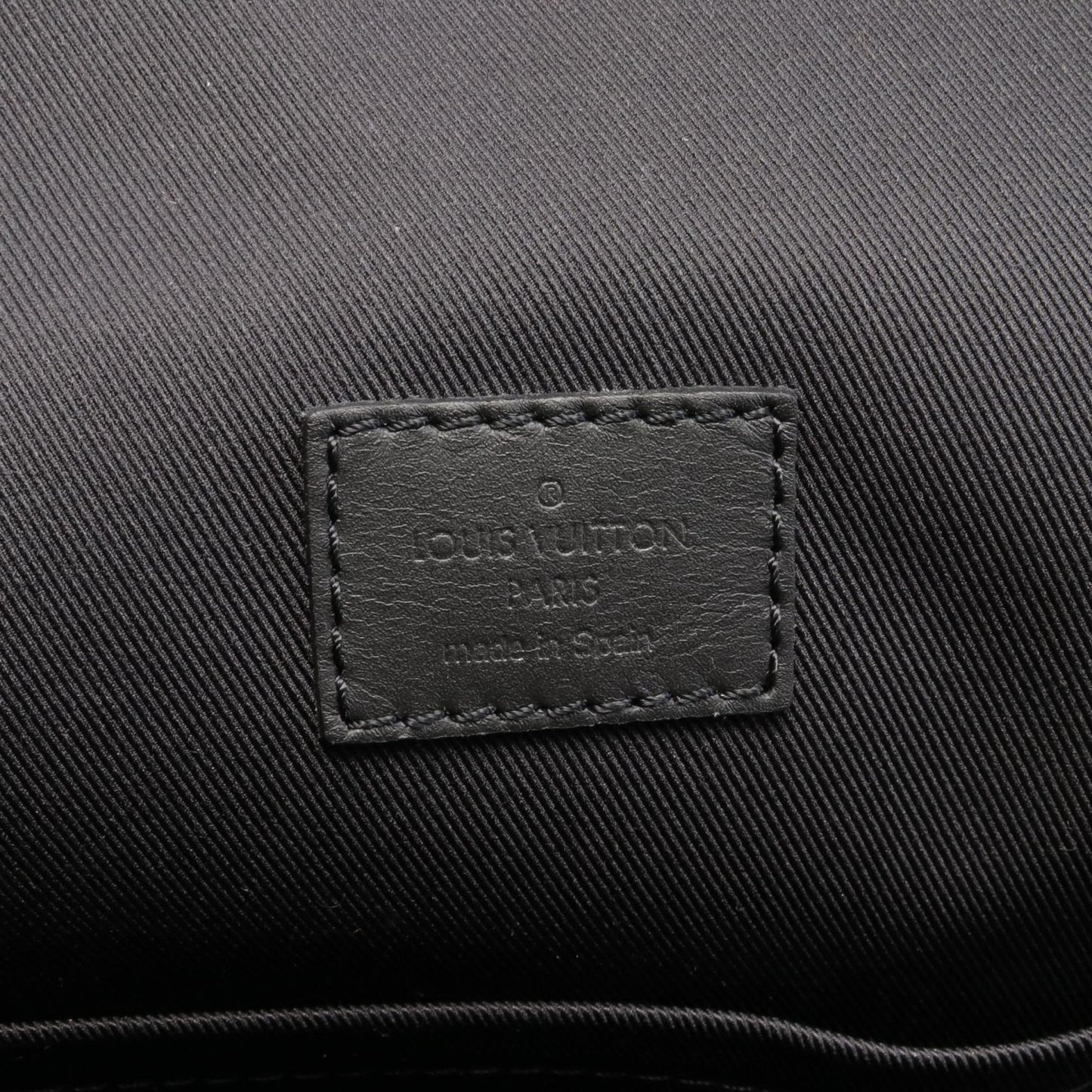 Louis Vuitton Damier Infini Onyx Leather Backpack