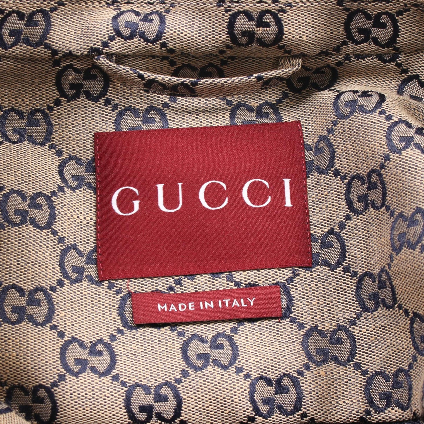 Luxury Gucci Trending 2025 GG Fabric Polyester Men's Outerwear