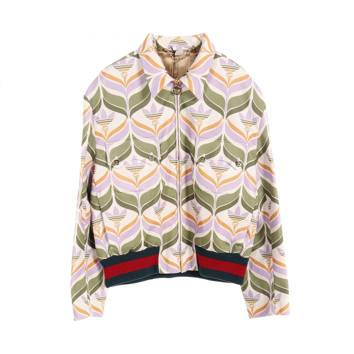 Luxury Gucci Trending 2025 x adidas Trefoil Polyester Outerwear