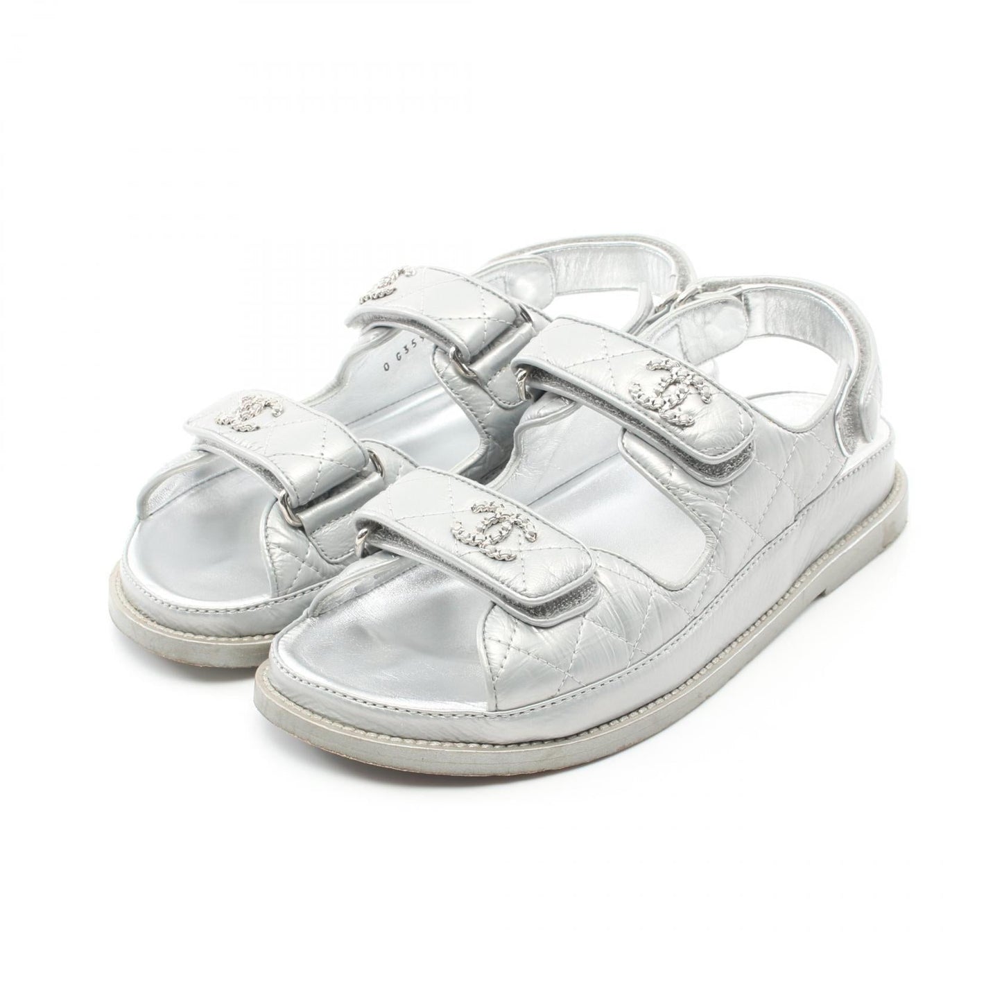 Chanel 19 Matelasse Leather Sandals G35927