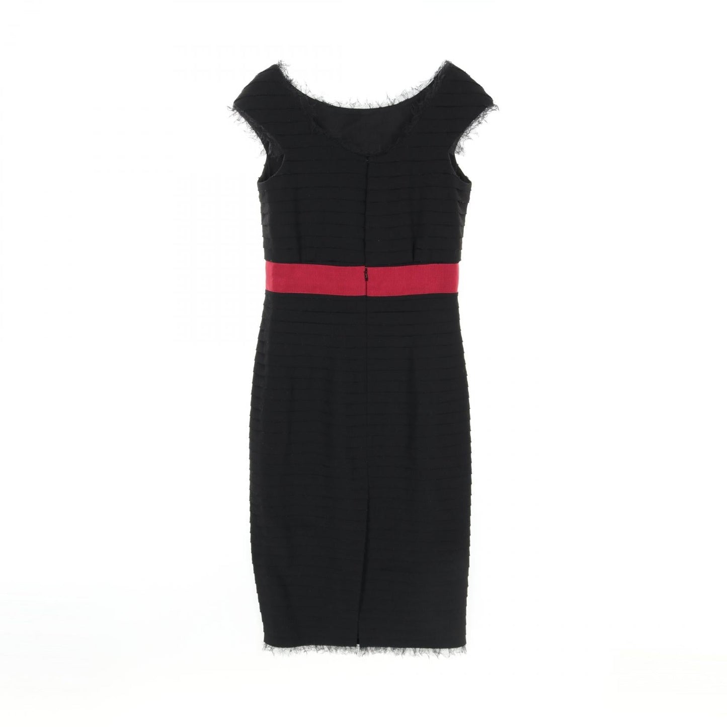 Chanel Wool Dress Black P44306V32757
