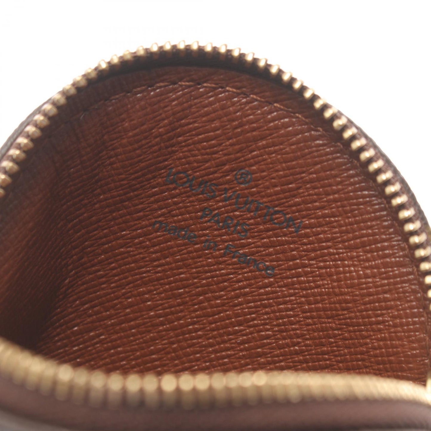 Louis Vuitton Monogram Round Coin Purse Canvas Coin Case M61926 in New Condition