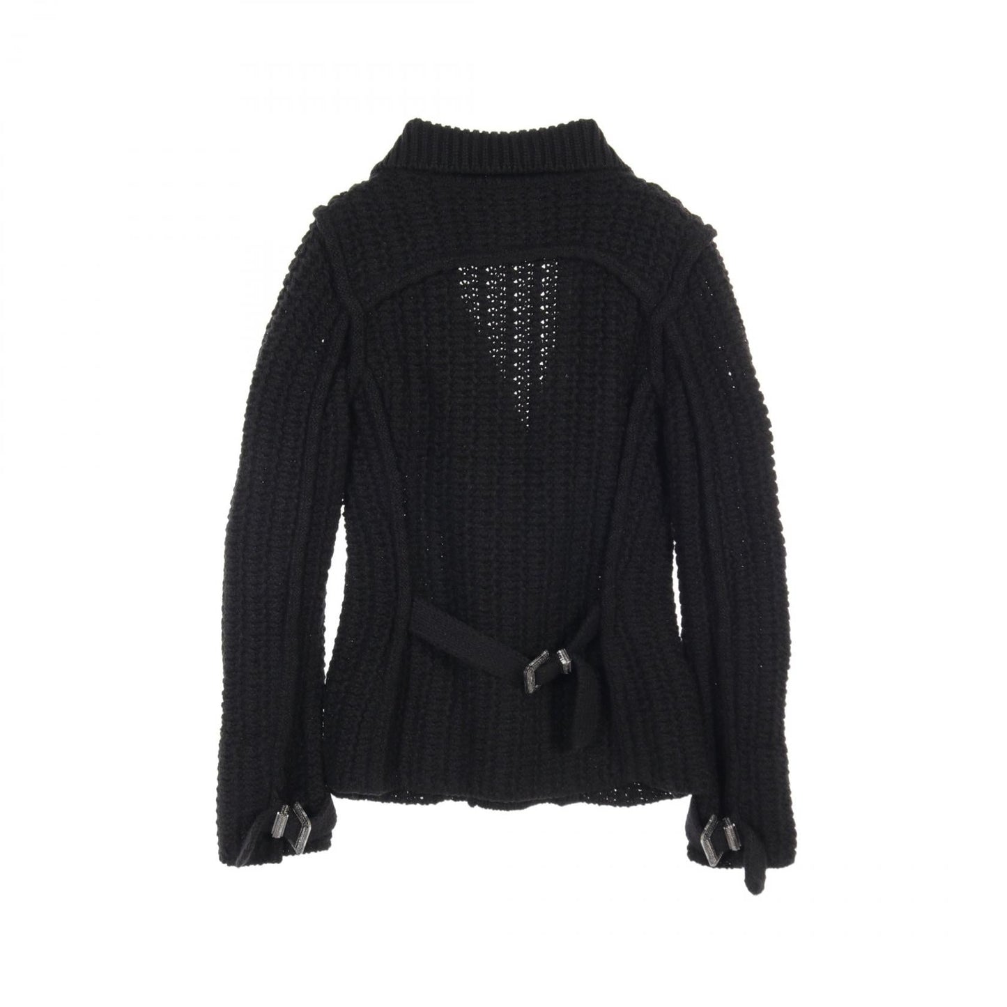Chanel Wool Nylon Mohair Outerwear Black