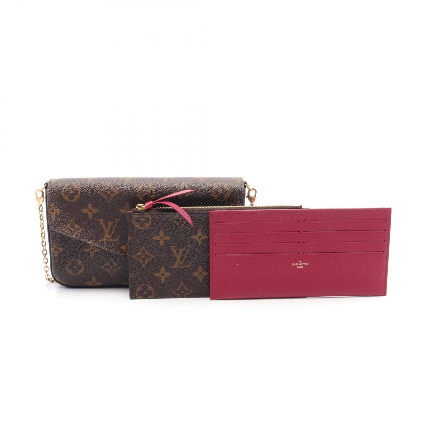 Louis Vuitton Monogram Canvas Leather Shoulder Bag