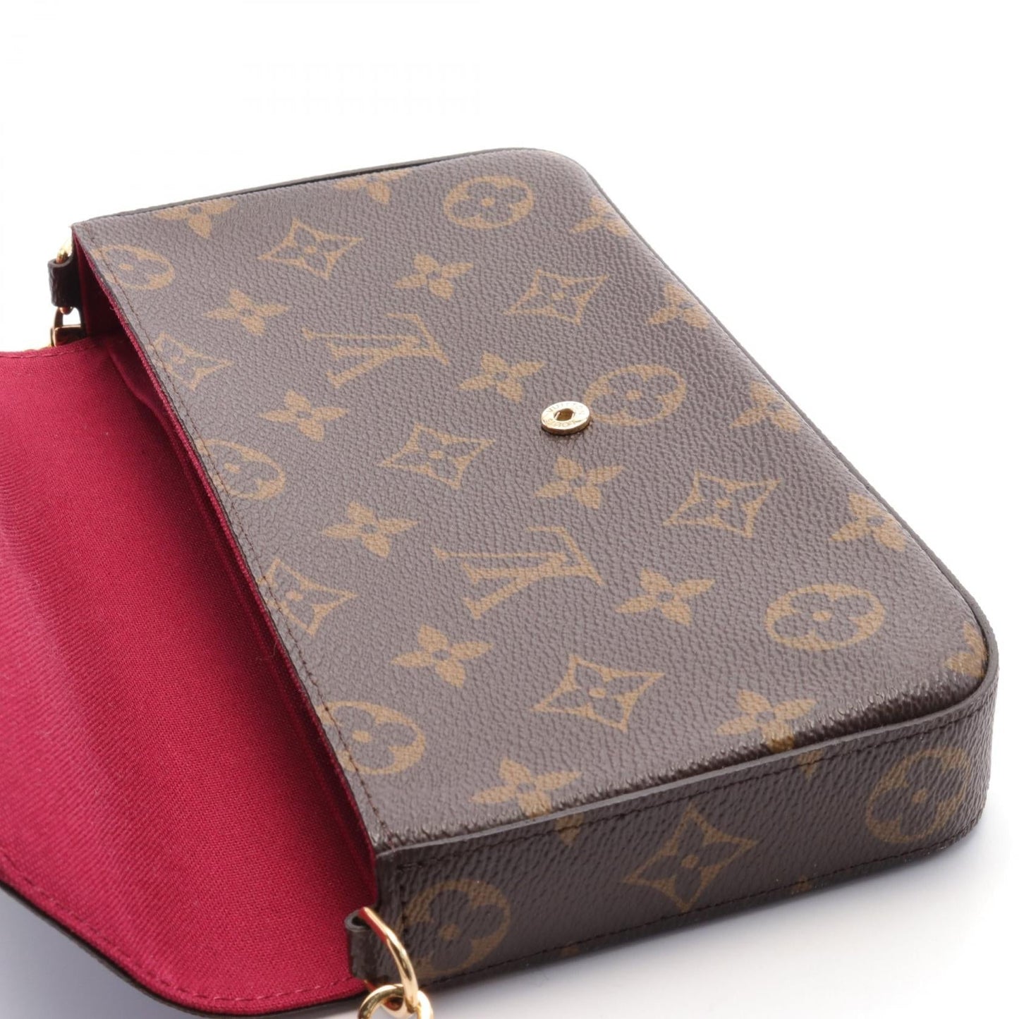 Louis Vuitton Monogram Canvas Leather Shoulder Bag