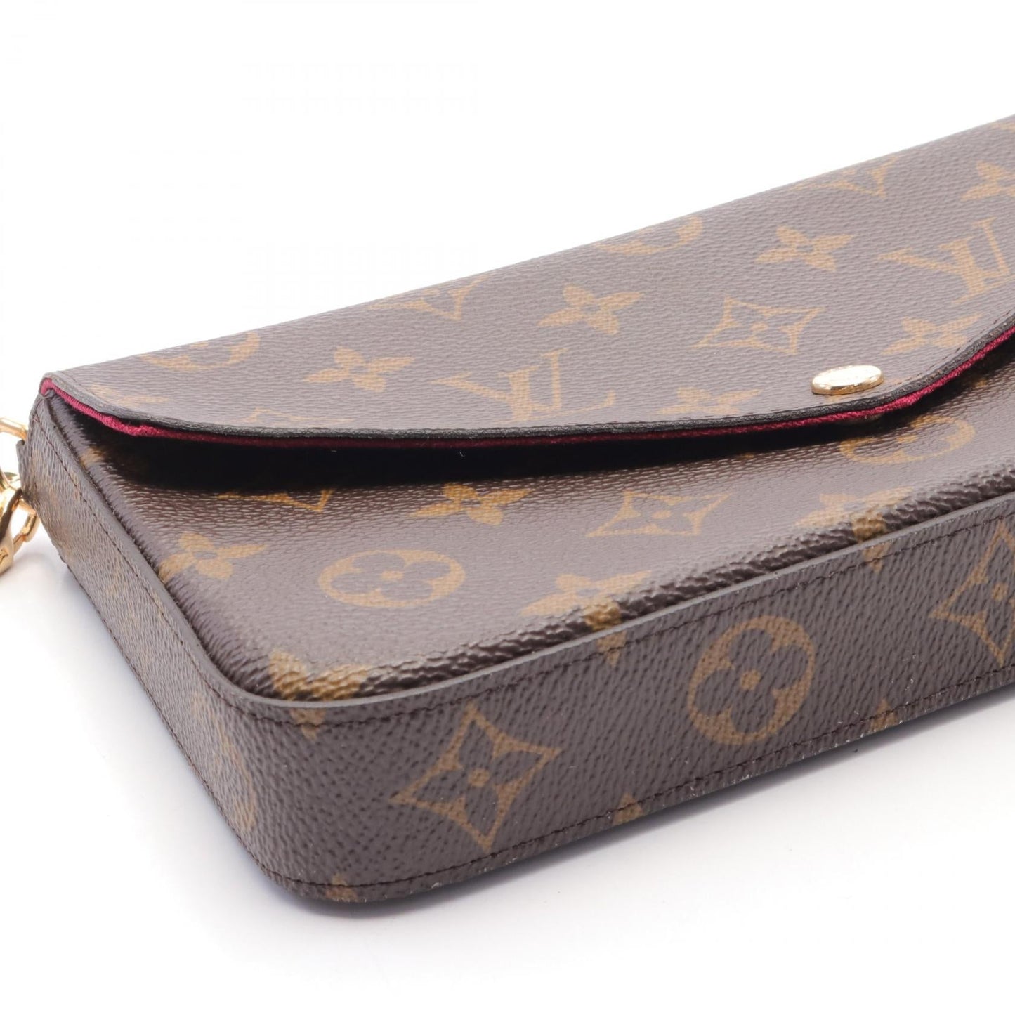 Louis Vuitton Monogram Canvas Leather Shoulder Bag