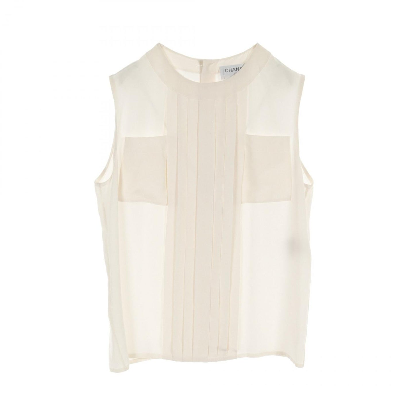Chanel Silk Blouse Ivory P56042V12320