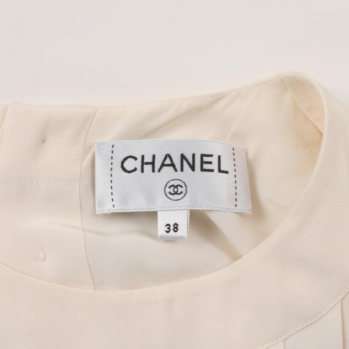 Chanel Silk Blouse Ivory P56042V12320