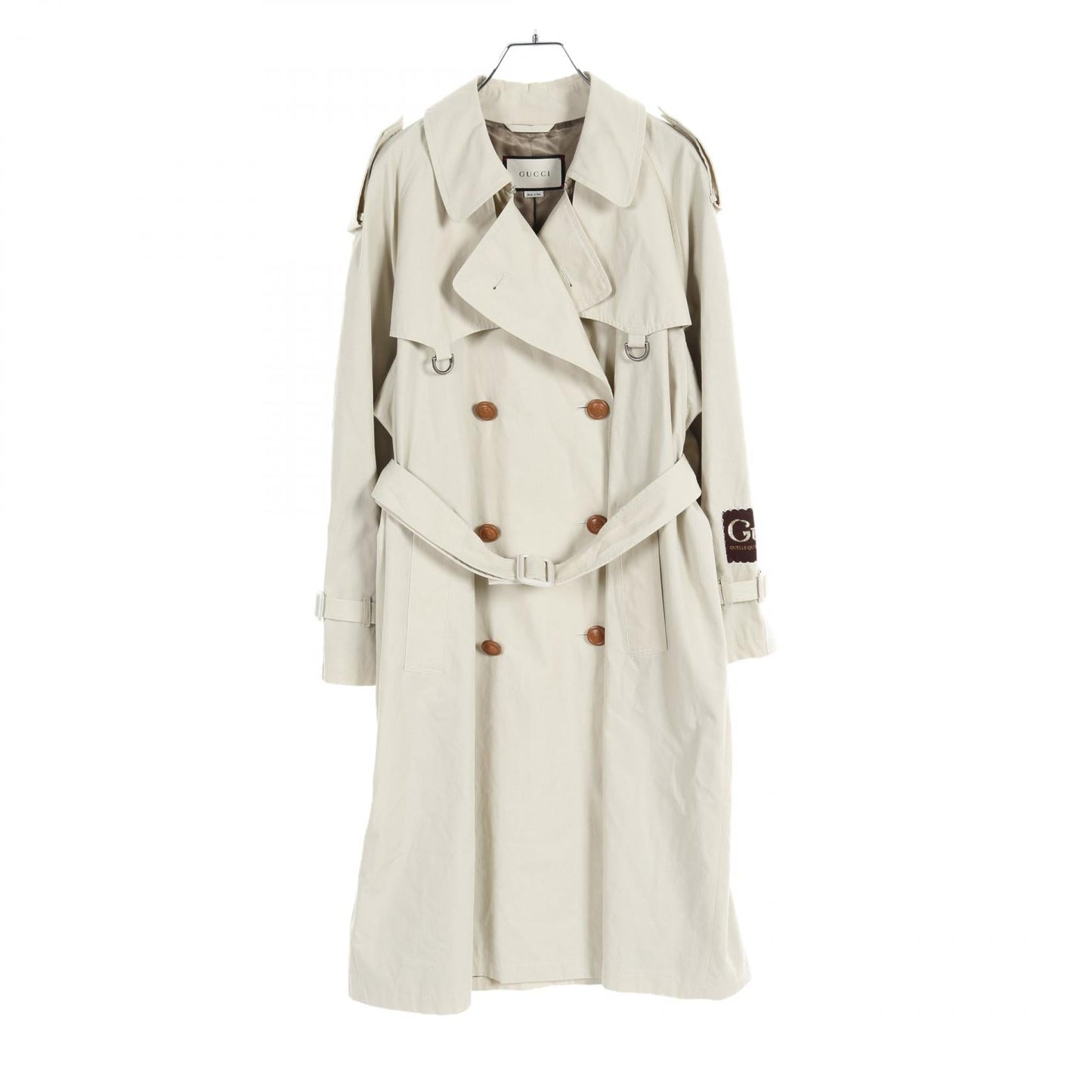 Luxury Gucci Trending 2025 Cotton Trench Coat Outerwear