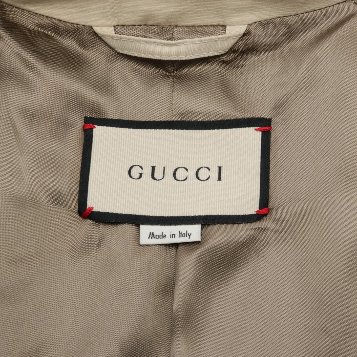Luxury Gucci Trending 2025 Cotton Trench Coat Outerwear