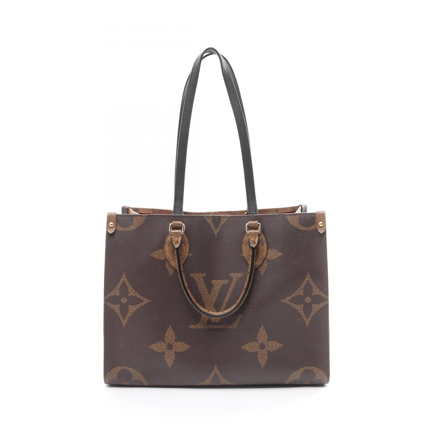 Louis Vuitton OnTheGo MM Tote Bag PVC Coated Canvas Leather M45321
