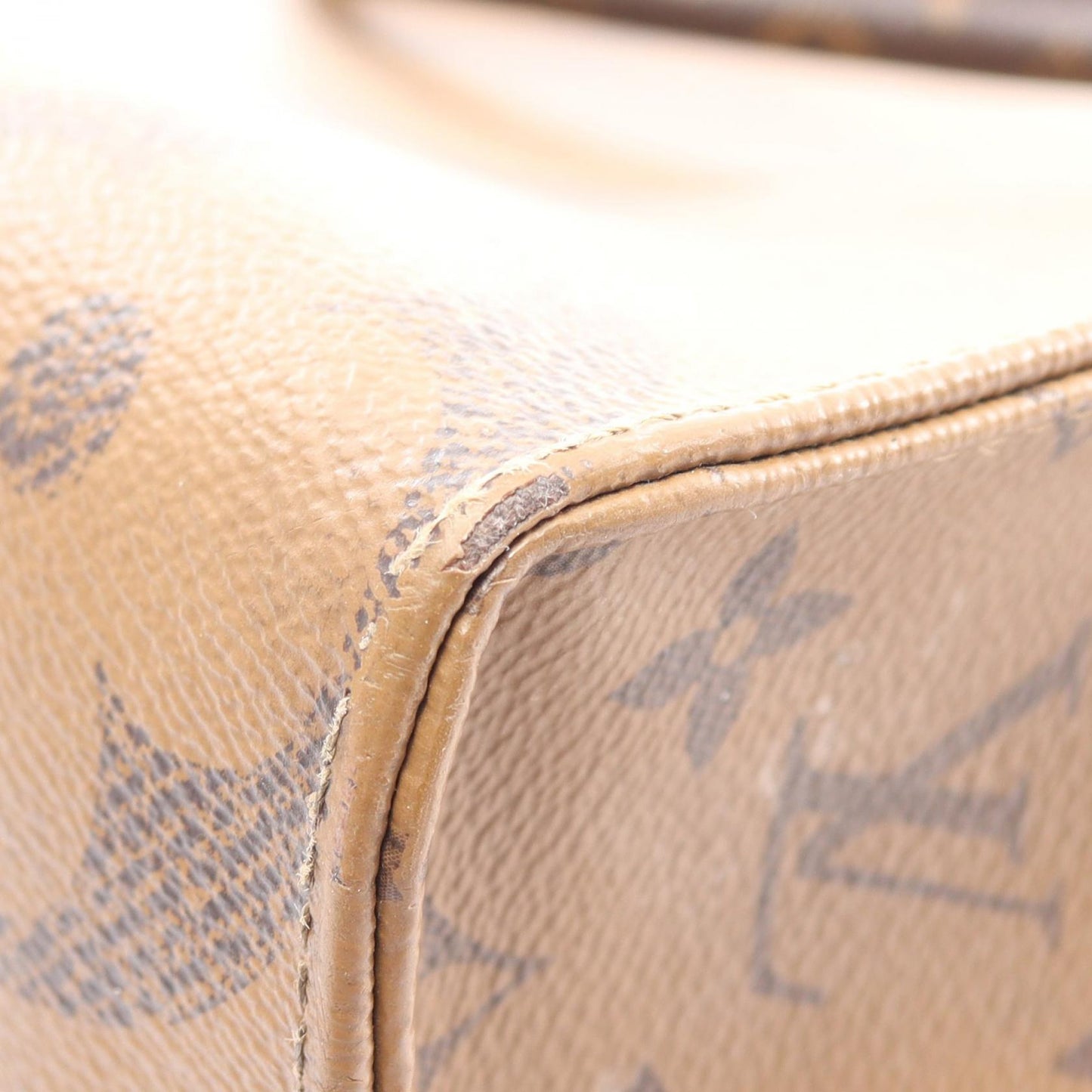 Louis Vuitton OnTheGo MM Tote Bag PVC Coated Canvas Leather M45321