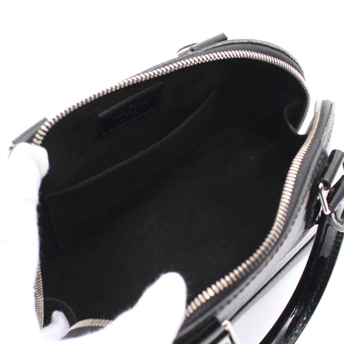 Louis Vuitton Alma BB Patent Leather Handbag