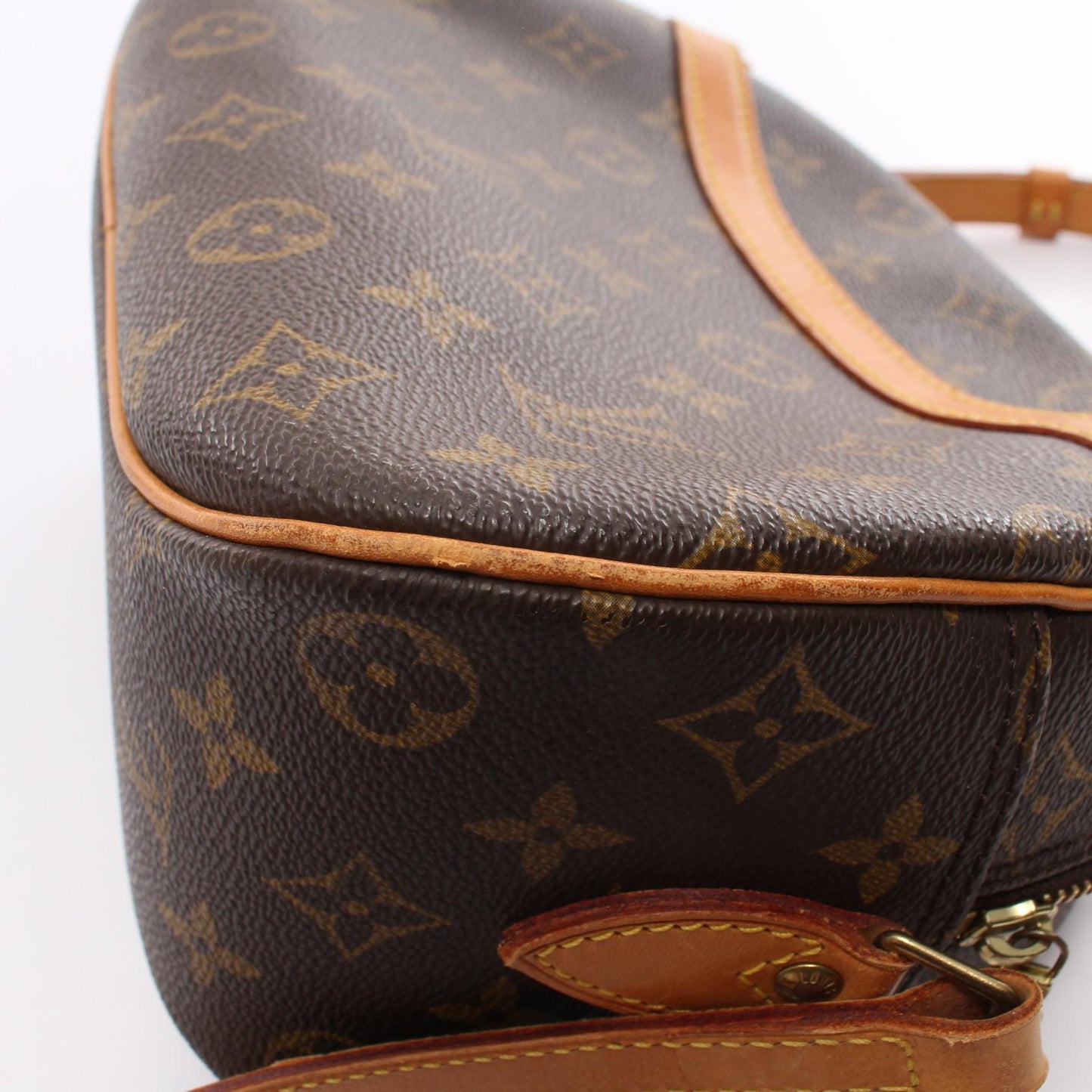 Louis Vuitton Monogram Shoulder Bag Brown M51221