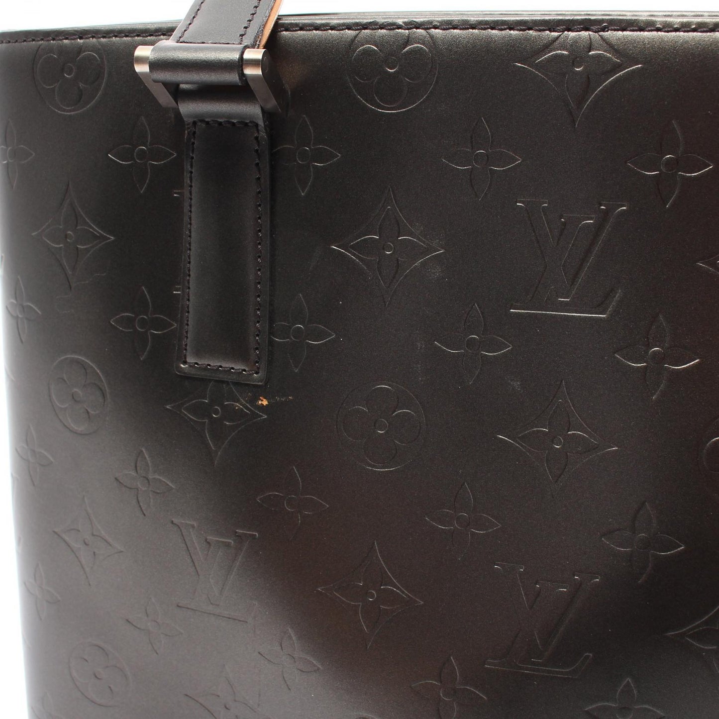 Louis Vuitton Monogram Mat Leather Stockton Handbag M55112
