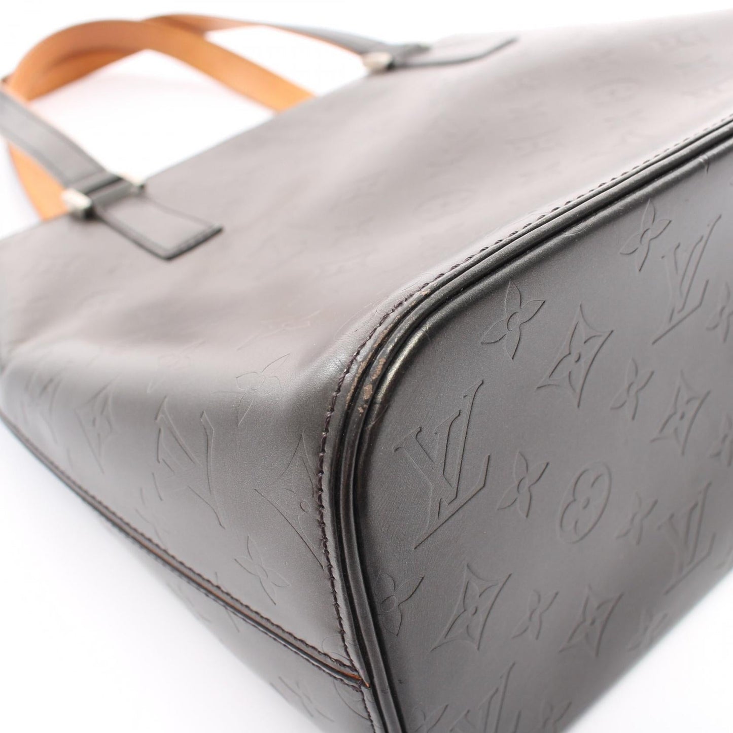 Louis Vuitton Monogram Mat Leather Stockton Handbag M55112