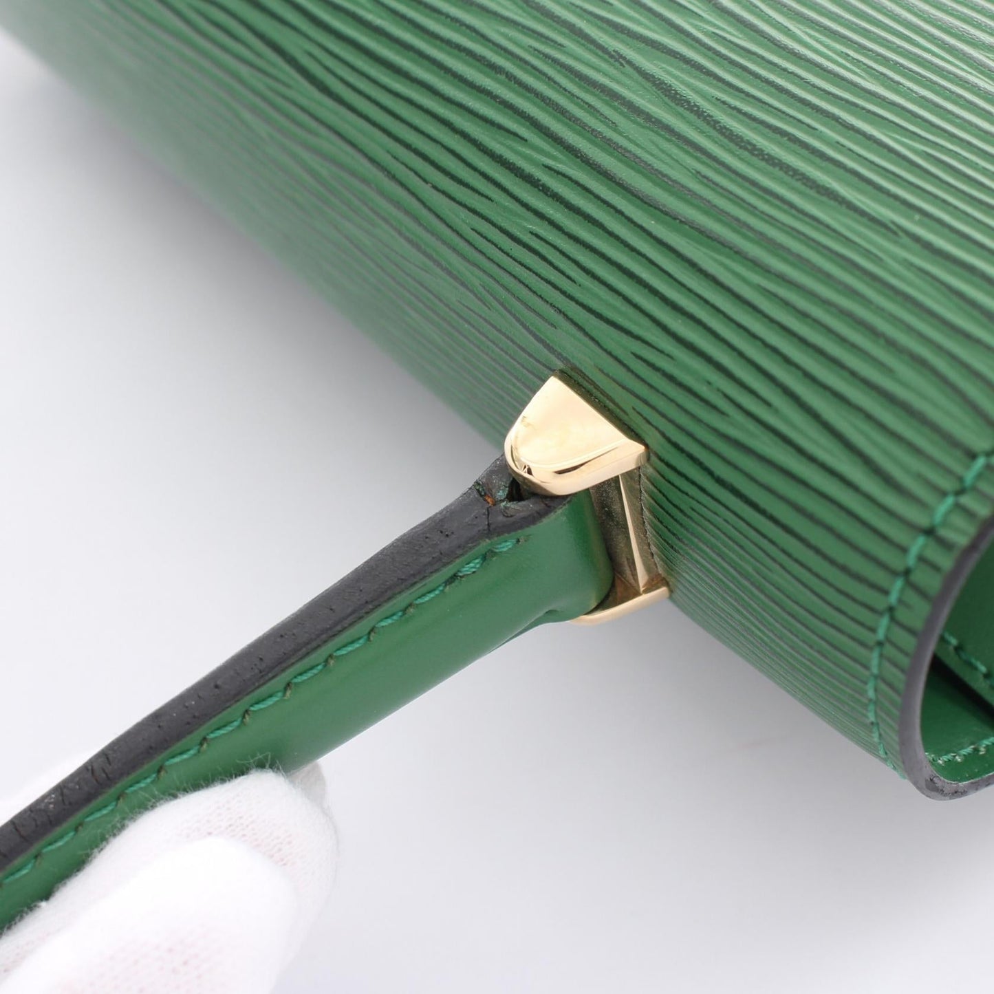 Louis Vuitton Epi Leather Malesherbes Handbag M52374