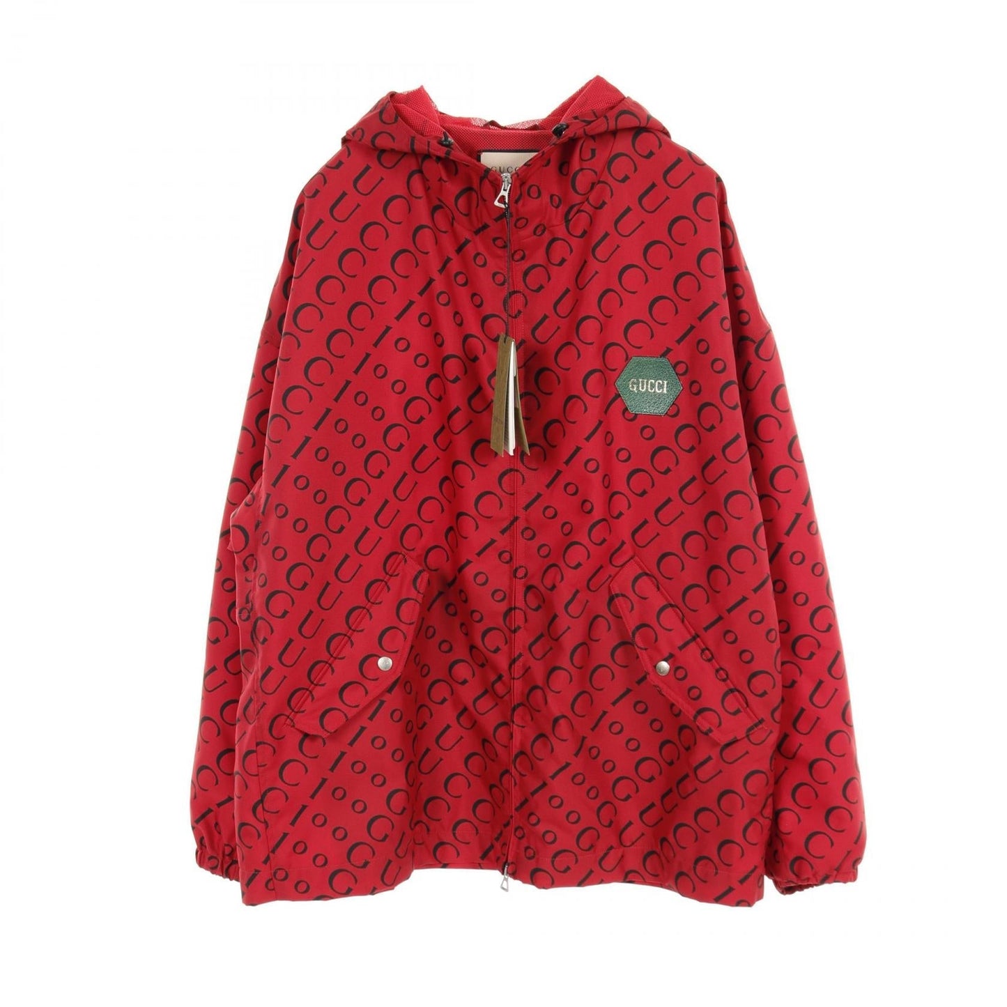 Luxury Gucci Trending 2025 Nylon Outerwear Red/Black 676497