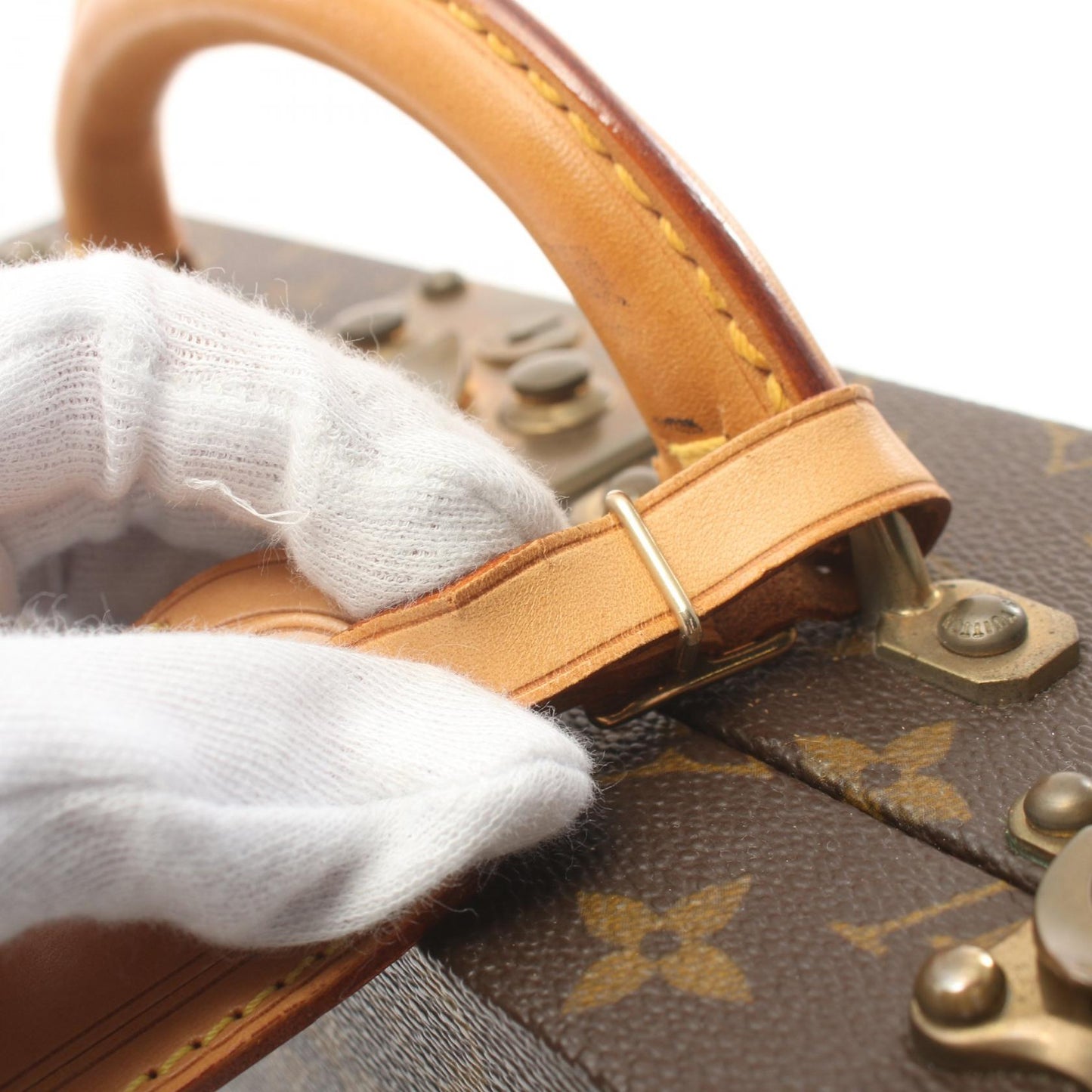 Louis Vuitton Monogram Jewelry Case Handbag M47120