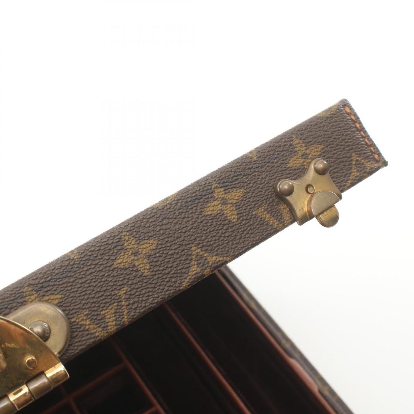 Louis Vuitton Monogram Jewelry Case Handbag M47120