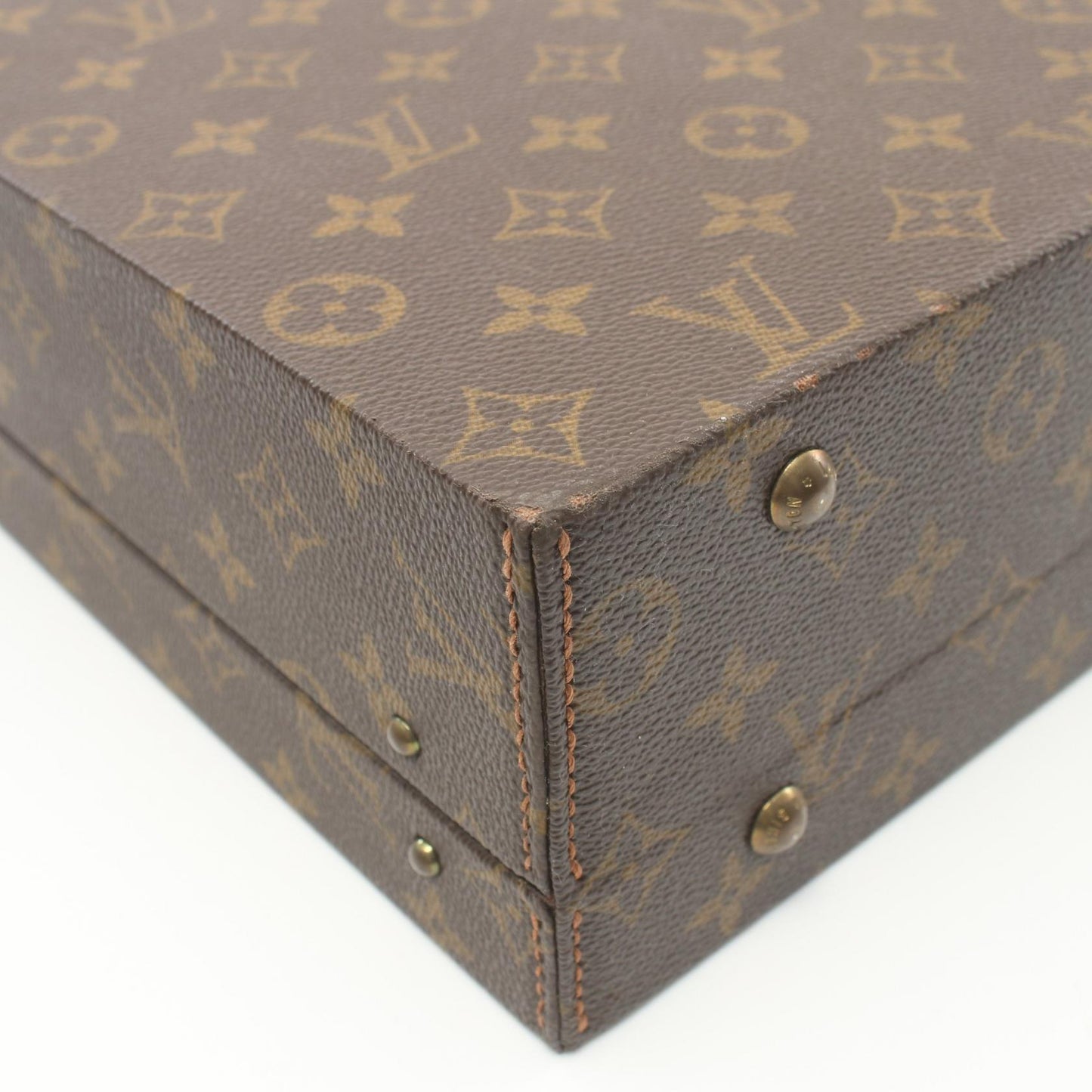 Louis Vuitton Monogram Jewelry Case Handbag M47120