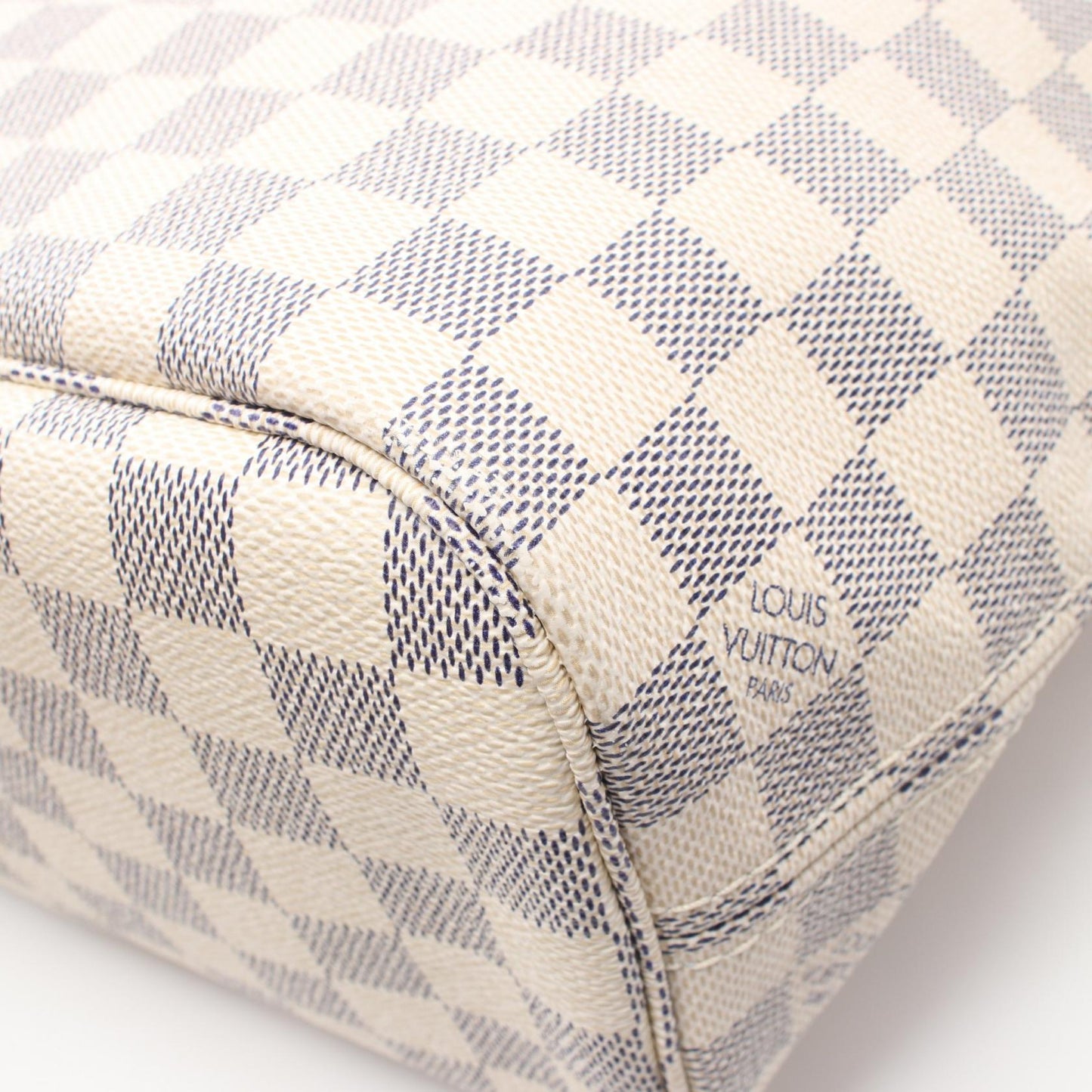 Louis Vuitton Damier Azur Neverfull PM Tote Bag