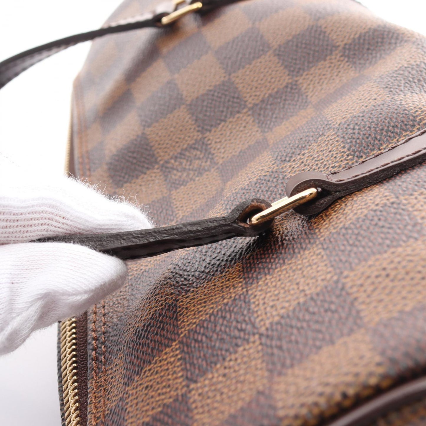 Louis Vuitton Papillon 26 Damier Ebene Handbag N51304