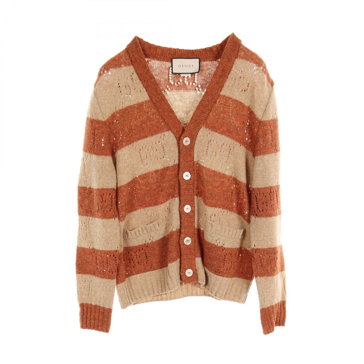Luxury Gucci Trending 2025 Wool GG Pattern Cardigan 649595