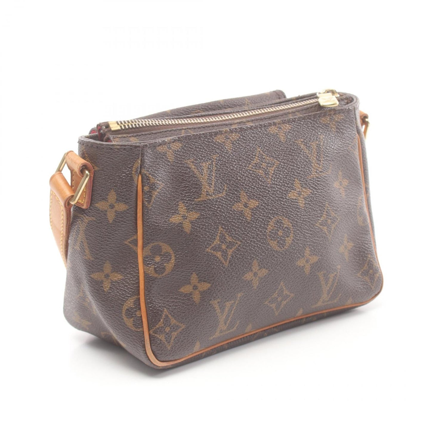 Louis Vuitton Vivacite PM Shoulder Bag Brown