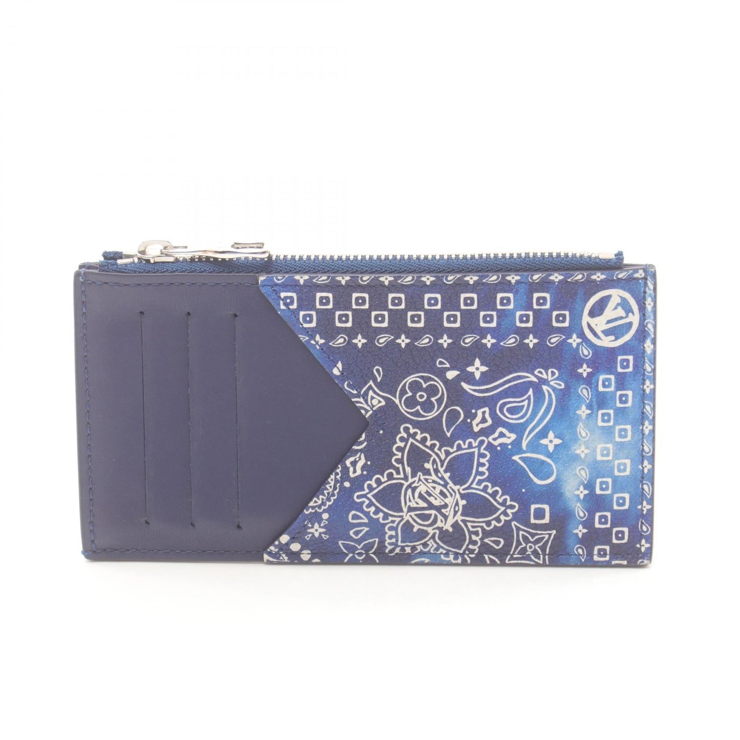 Louis Vuitton Monogram Bandana Coin Card Holder Canvas Coin Case M81432 in Great Condition