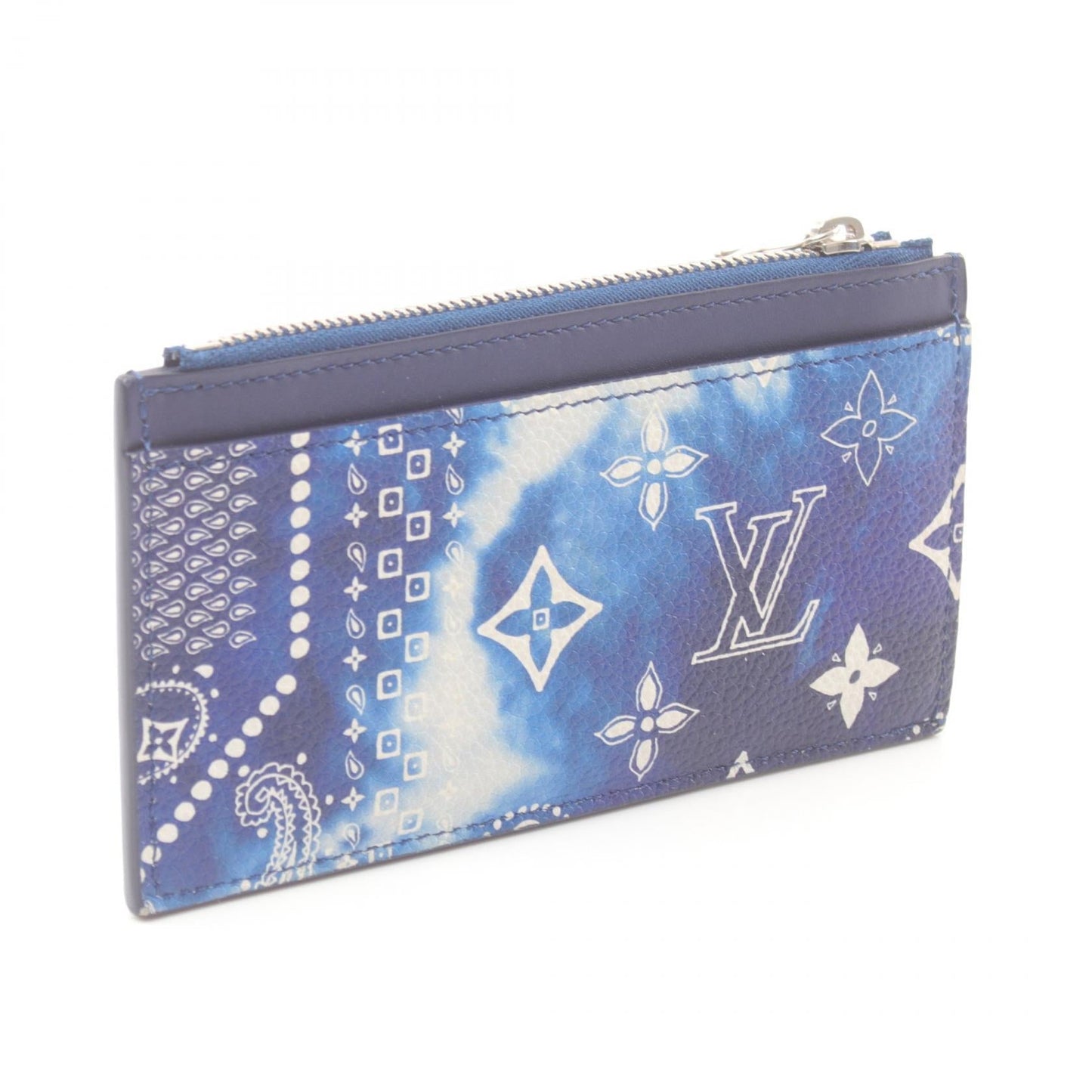 Louis Vuitton Monogram Bandana Coin Card Holder Canvas Coin Case M81432 in Great Condition