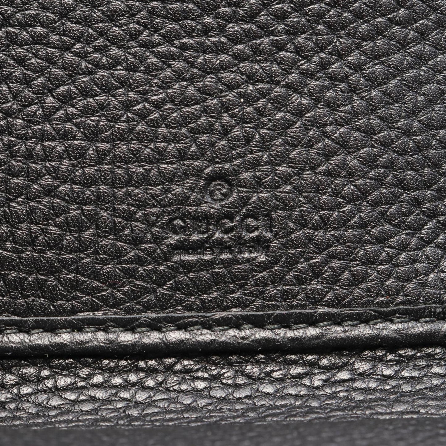 Luxury Gucci Trending 2025 Leather Animalier Bee Long Wallet