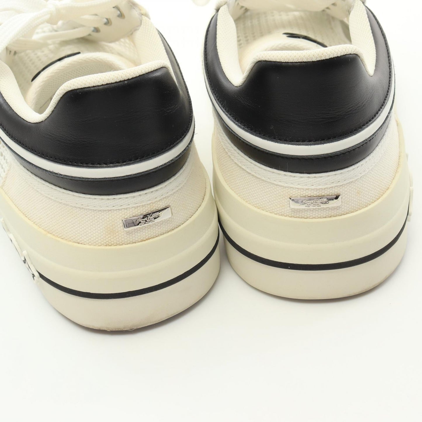 Louis Vuitton Canvas Leather Sneakers