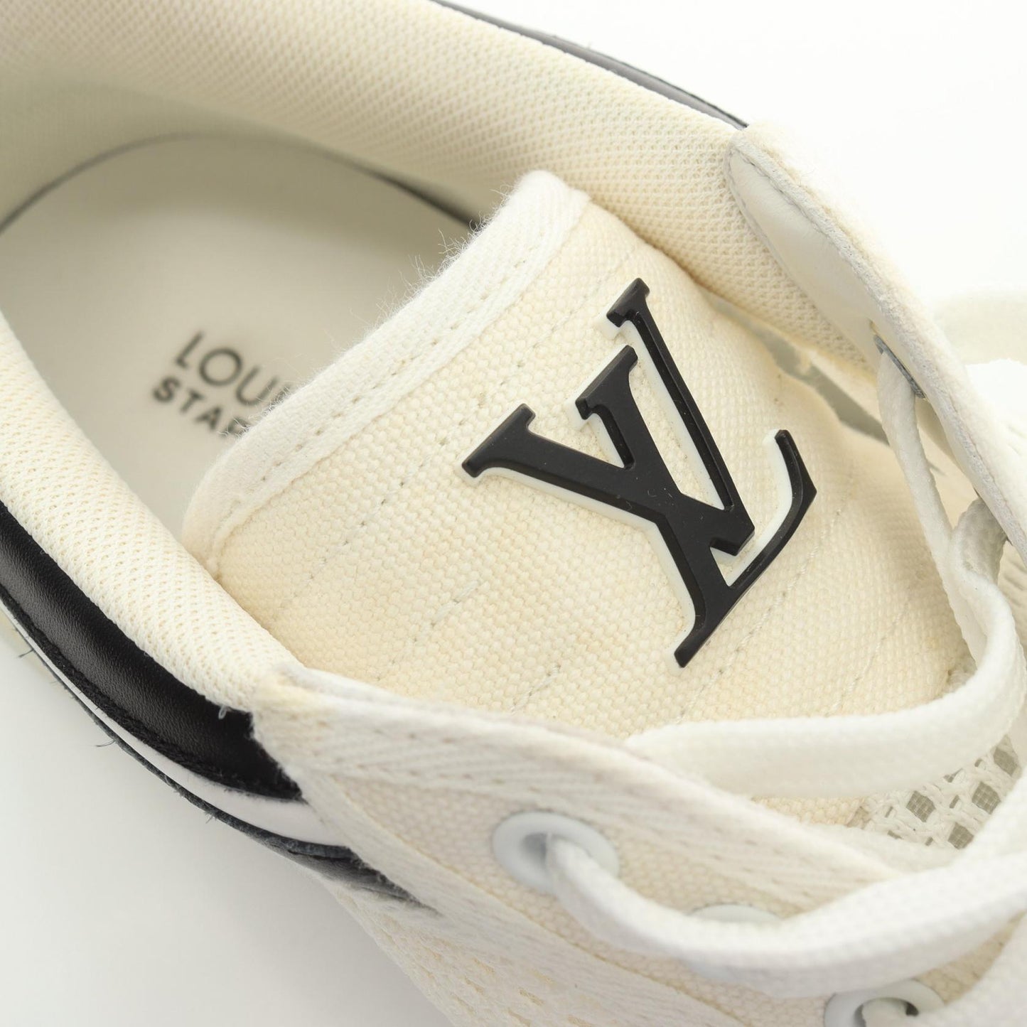 Louis Vuitton Canvas Leather Sneakers
