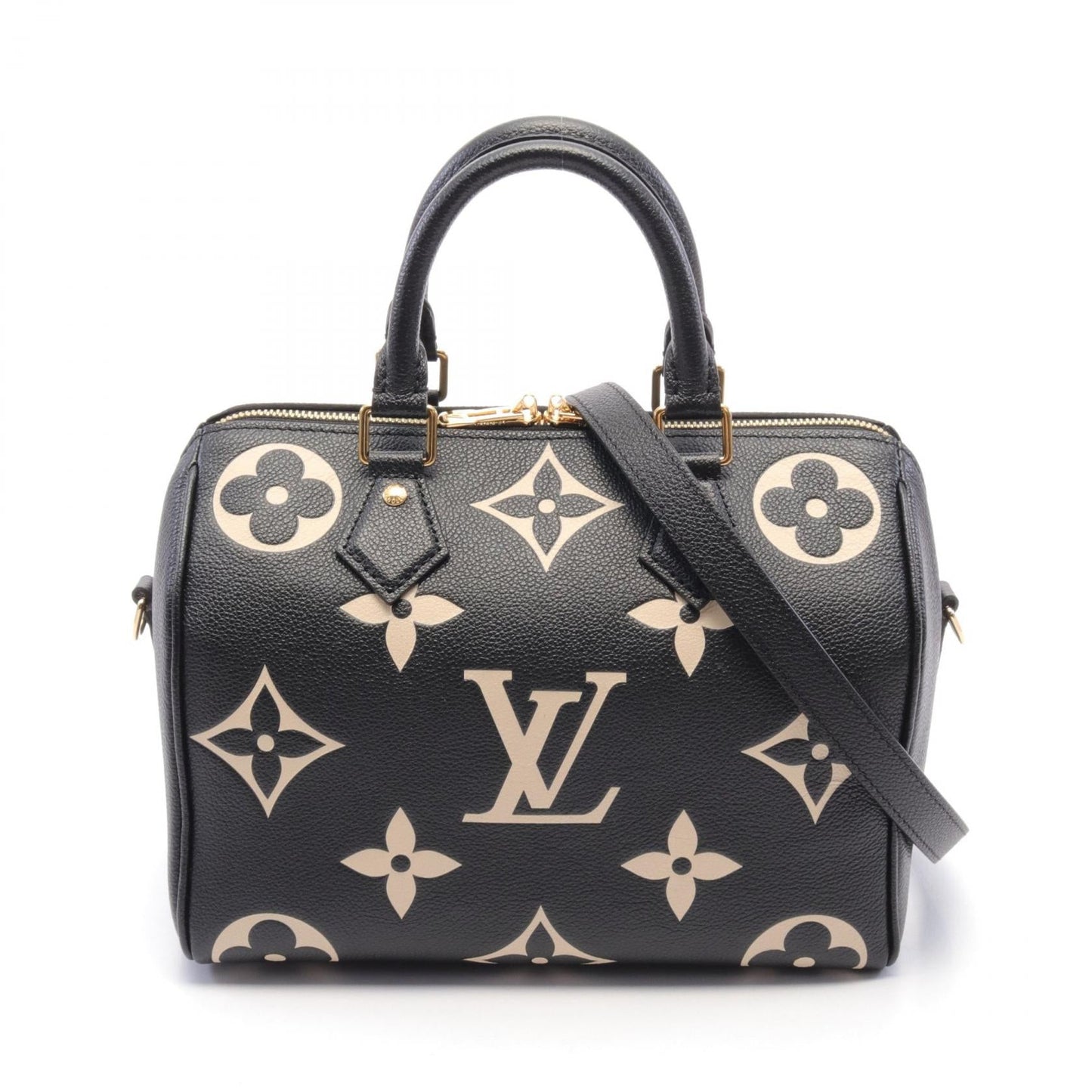 Louis Vuitton Speedy Bandouliere 25 Bicolor Monogram Empreinte Handbag M58947